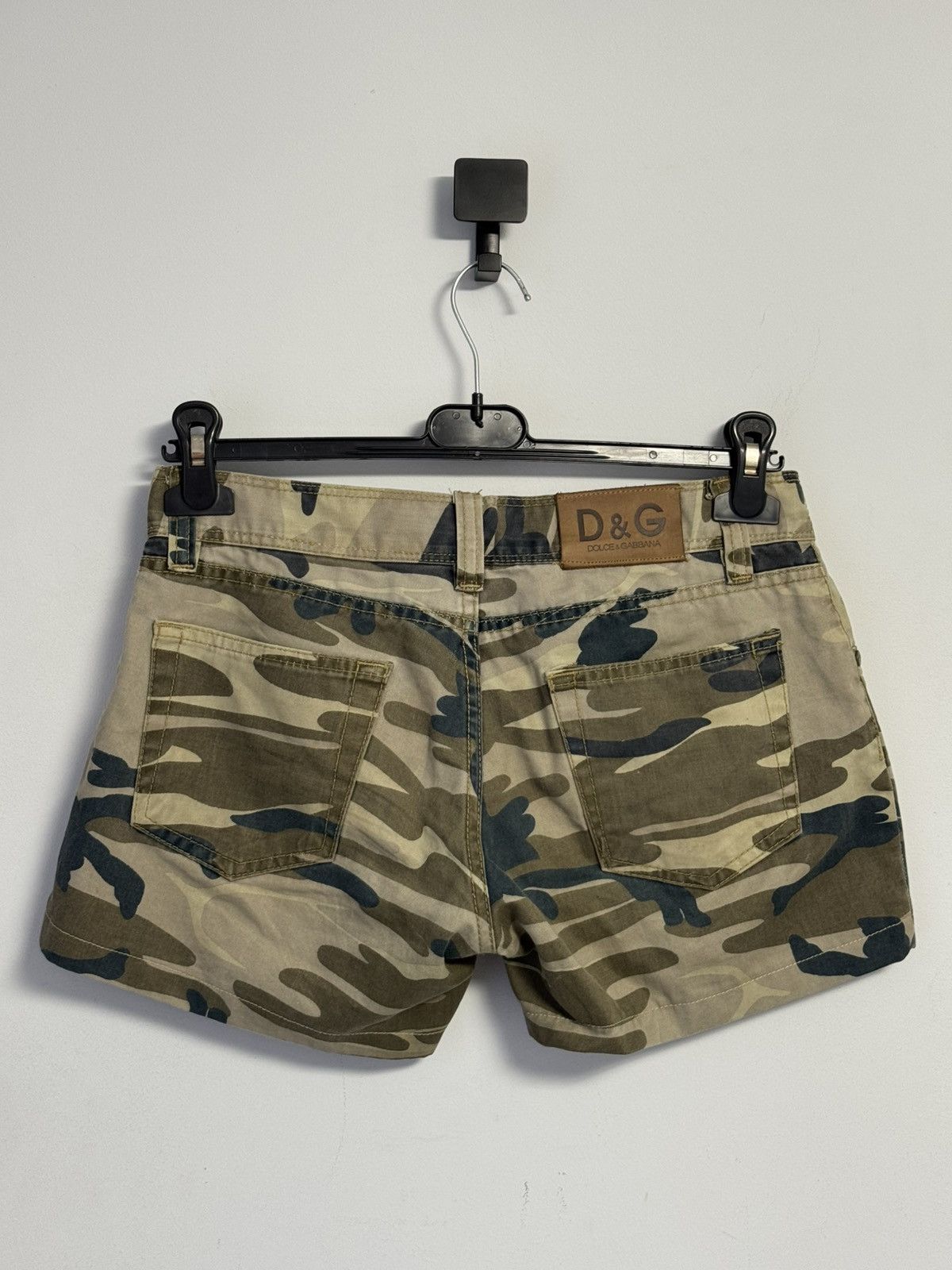 Dolce & Gabbana Dolce & Gabbana Vintage Women’s Shorts Camo style 90’s Size 29" - 9 Thumbnail