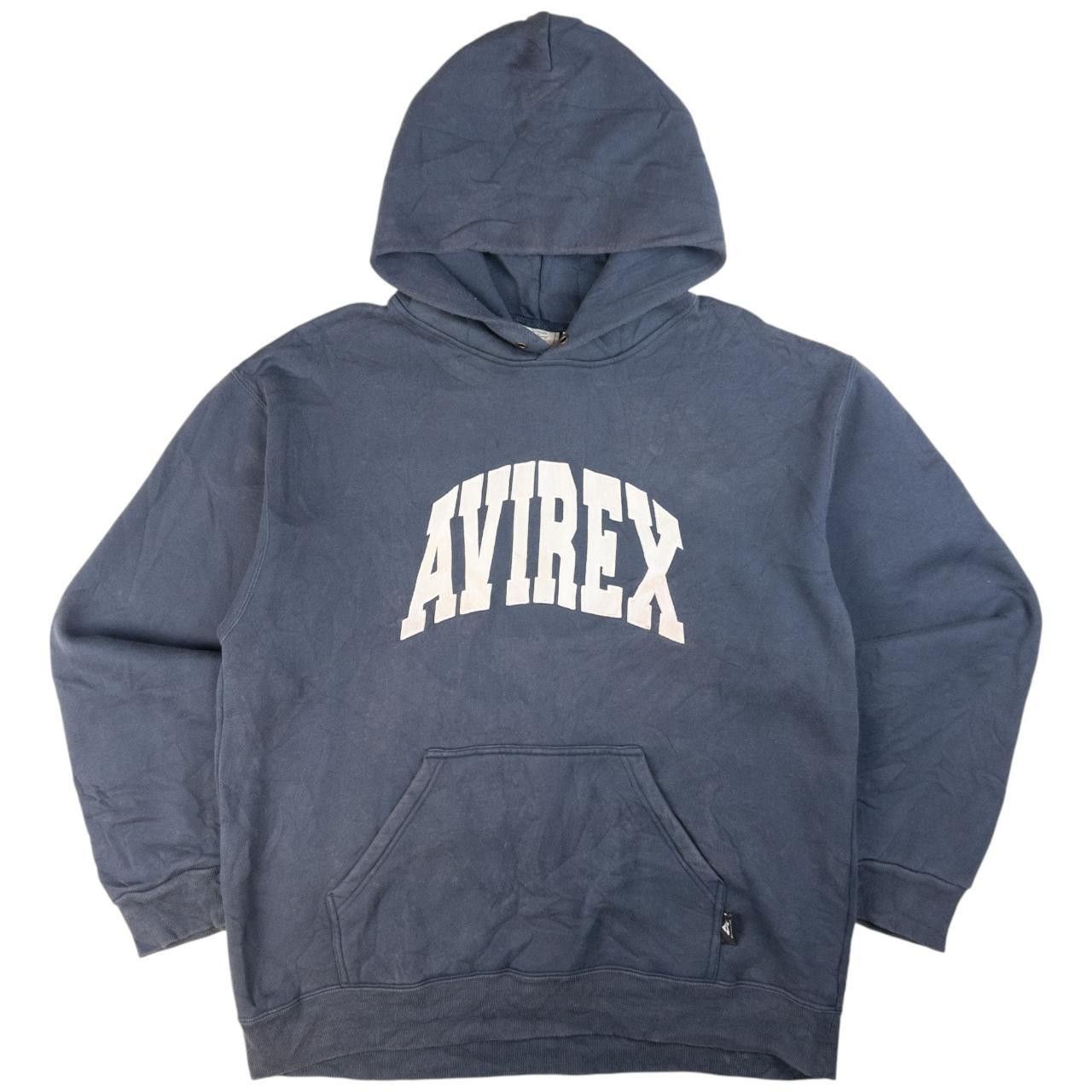 Avirex Vintage AVIREX Embroidered Hoodie Size L Size US L / EU 52-54 / 3 - 1 Thumbnail