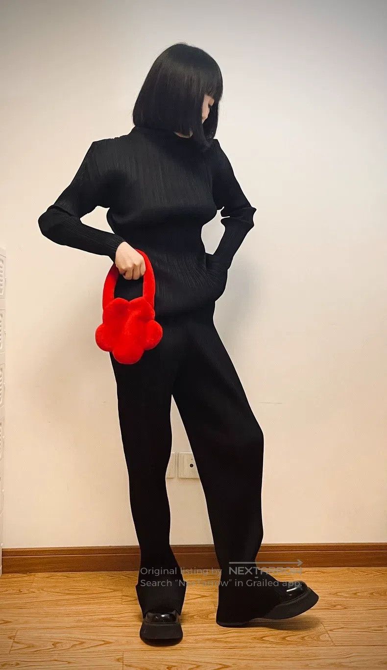 Issey Miyake Issey Miyake Ascetic Style Turtleneck Top Size L / US 10 / IT 46 - 1 Thumbnail