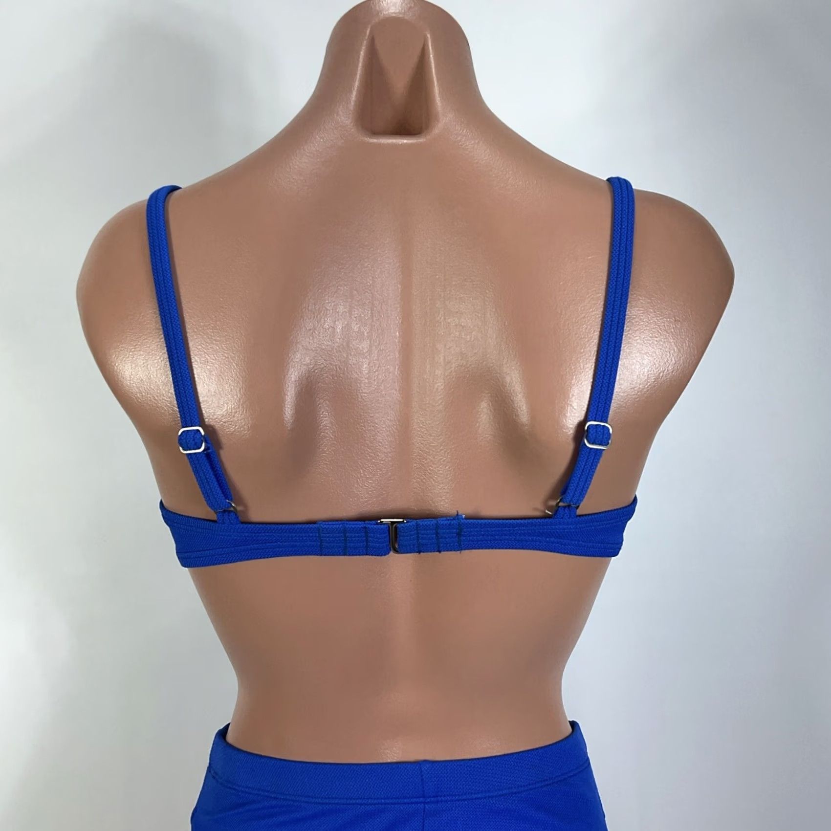 Vintage VINTAGE La Blanca Bikini Underwire Shell High Cut Electric 90s sz S USA MADE Size ONE SIZE - 6 Thumbnail
