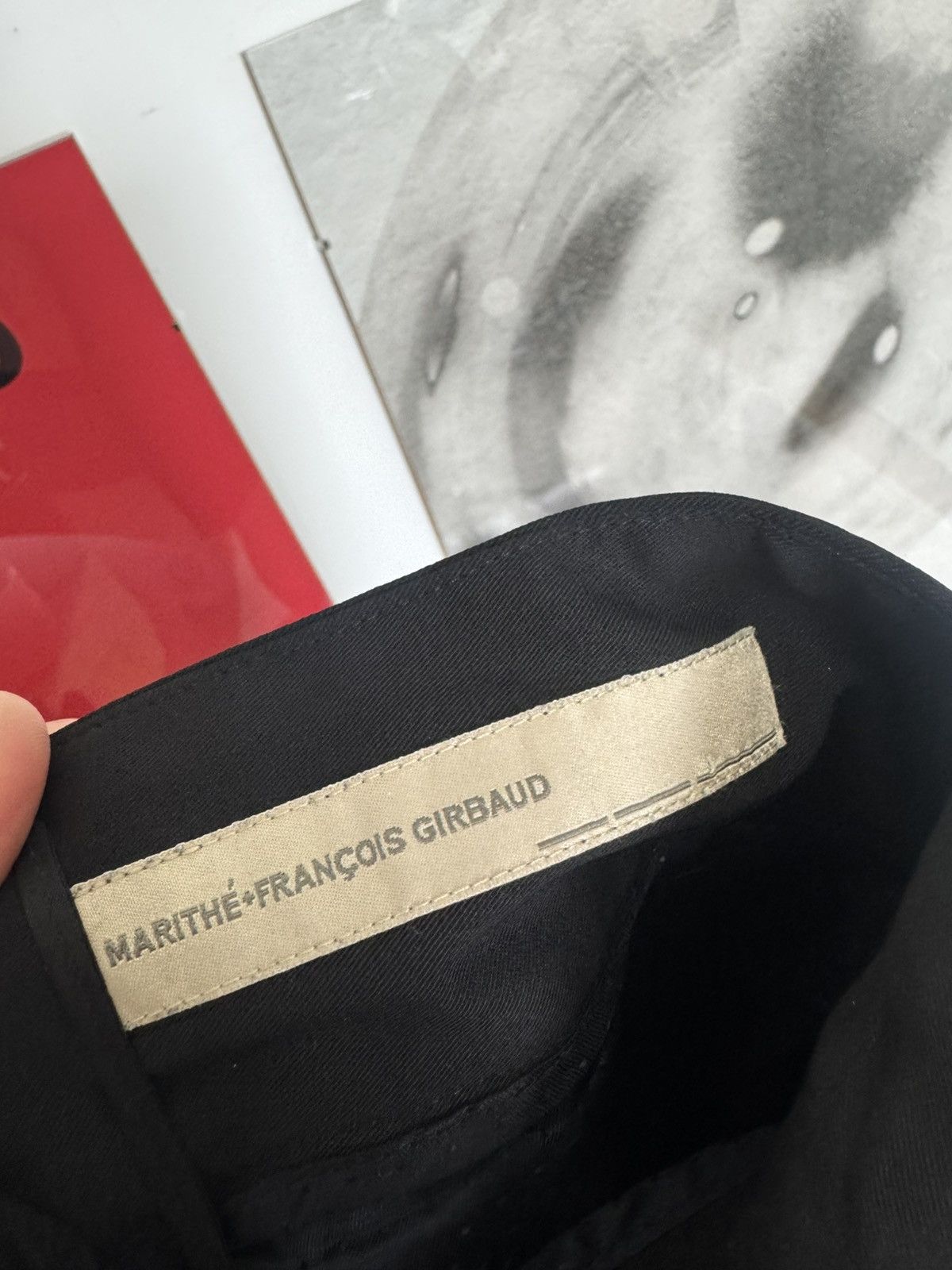 Marithe + Francois Girbaud Vintage avant garde designer Marithe Francois Girbaud Skirt Size 27" / US 4 / IT 40 - 5 Thumbnail