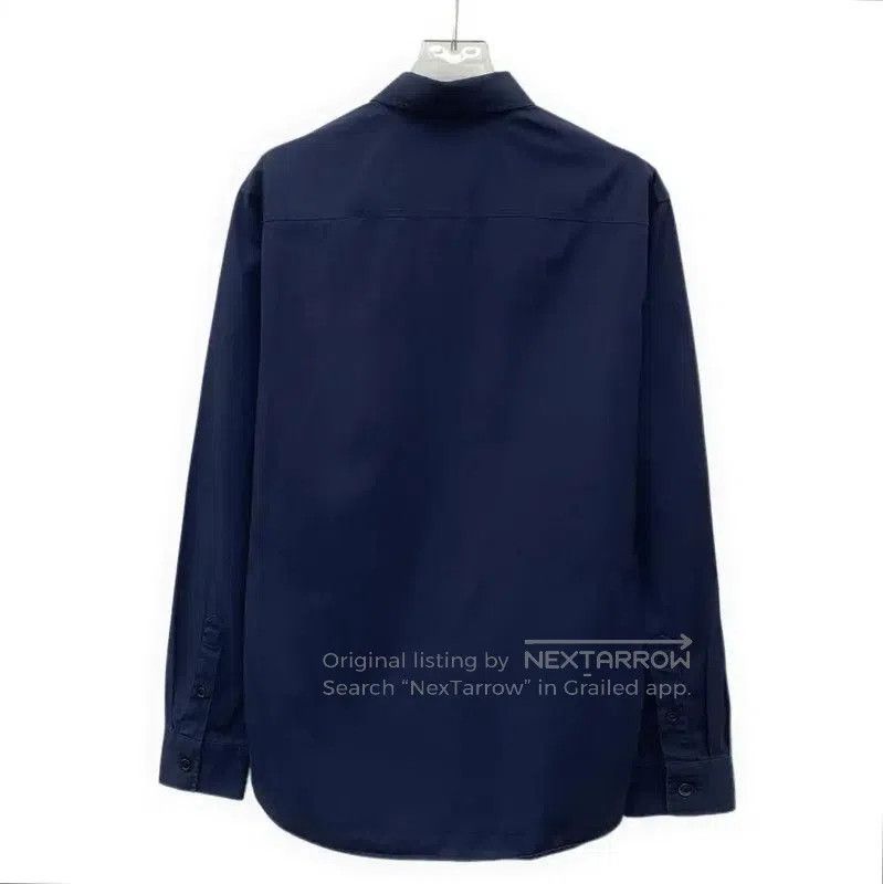 Burberry Burberry Men's S Size Navy Cotton Shirt. Size US S / EU 44-46 / 1 - 1 Thumbnail