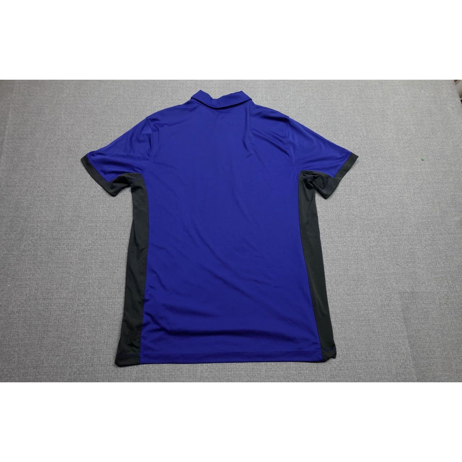 Nike Nike Dri-FIT Polo Shirt Mens XL Blue Black Golf Performance Moisture Wicking Size US XL / EU 56 / 4 - 4 Thumbnail