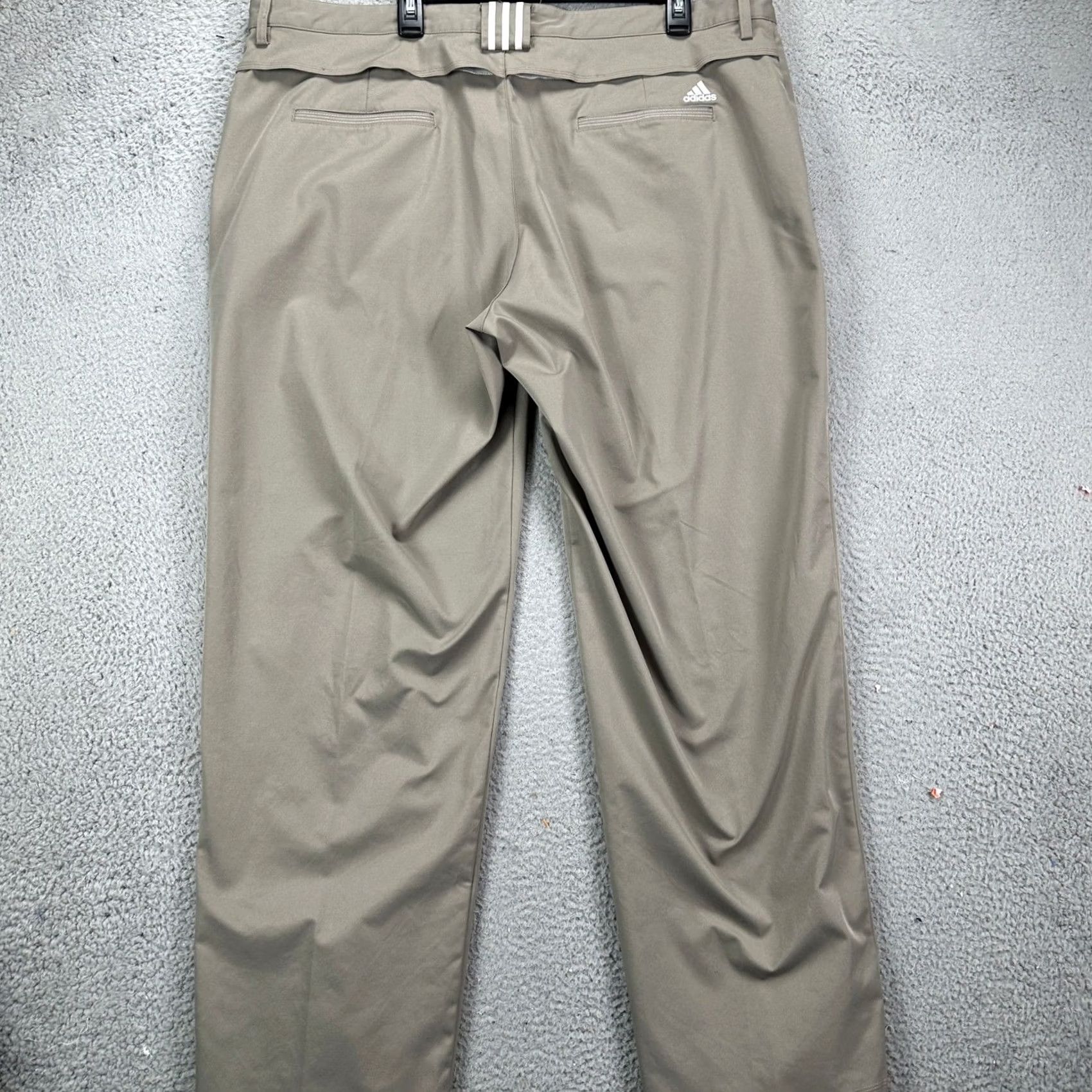 Adidas Adidas Climacool Pants Chino Men 42X32 Gray Vented Performance Stretch Tech Flex Pants Casual Mens 42X32 Grey Adidas Climacool Size US 42 / EU 58 - 2 Thumbnail