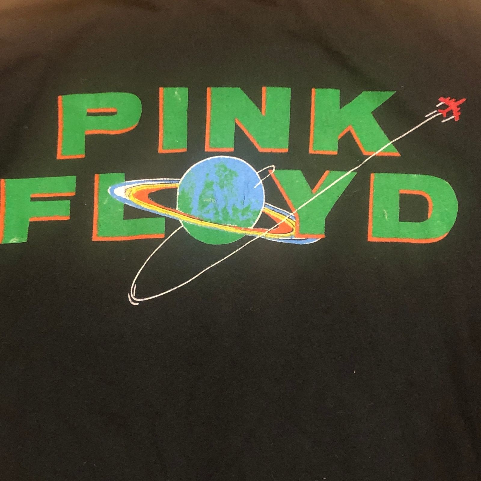 Band Tees × Vintage Vintage Pink Floyd 1987 Tour T-Shirt Black Size Large Promo Size US L / EU 52-54 / 3 - 2 Thumbnail