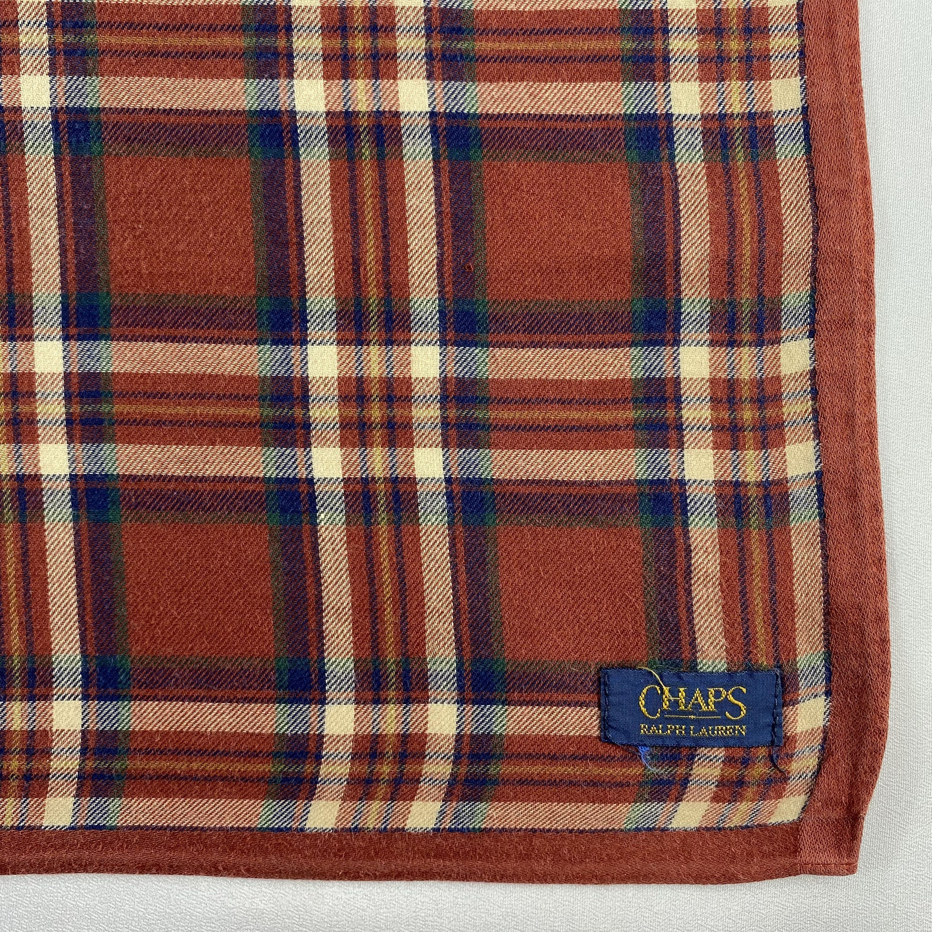 Chaps Ralph Lauren × Vintage Chaps Ralph Lauren Handkerchief / Neckerchief-P756 Size ONE SIZE - 3 Thumbnail