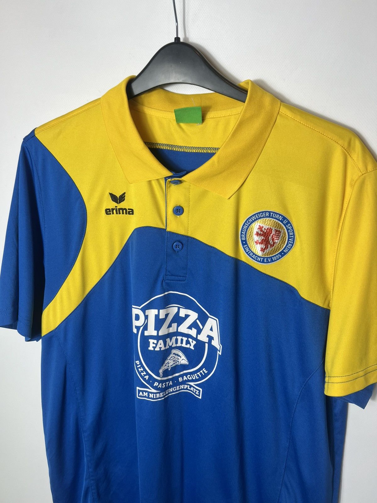 Erima Vintage Soccer Football Erima EINTRACHT BRAUNSCHWEIG Jersey Size US L / EU 52-54 / 3 - 2 Thumbnail
