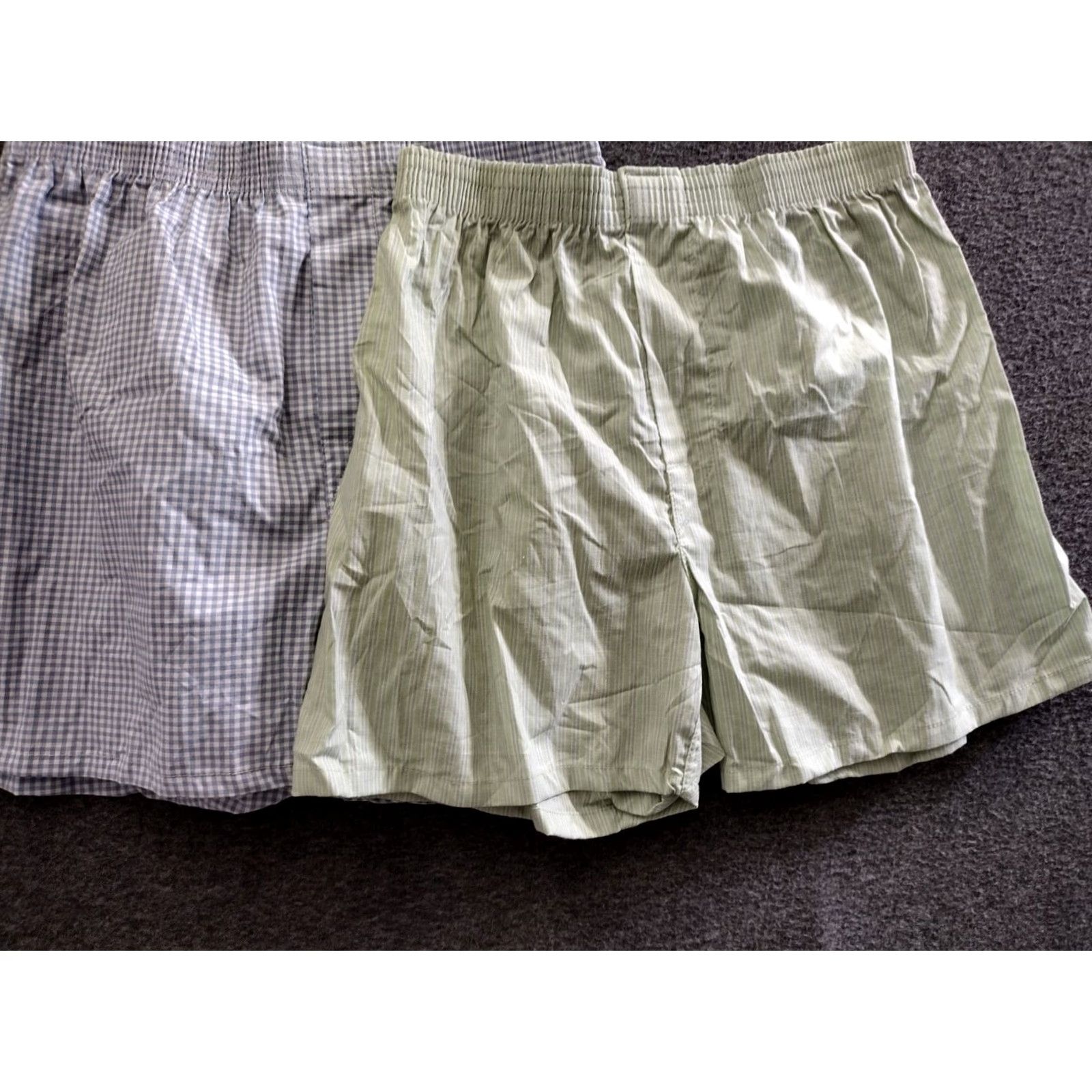 George George Men's Underwear Boxer Shorts 2 Pack Multicolor S Cotton Spandex Polyester, Striped, 2 Piece, Regular, Men, Size S Size 36R - 7 Thumbnail