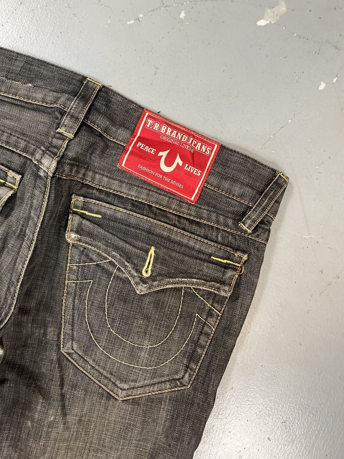 Designer × Vintage Vintage T R brand jeans straight denim Size US 36 / EU 52 - 12 Thumbnail
