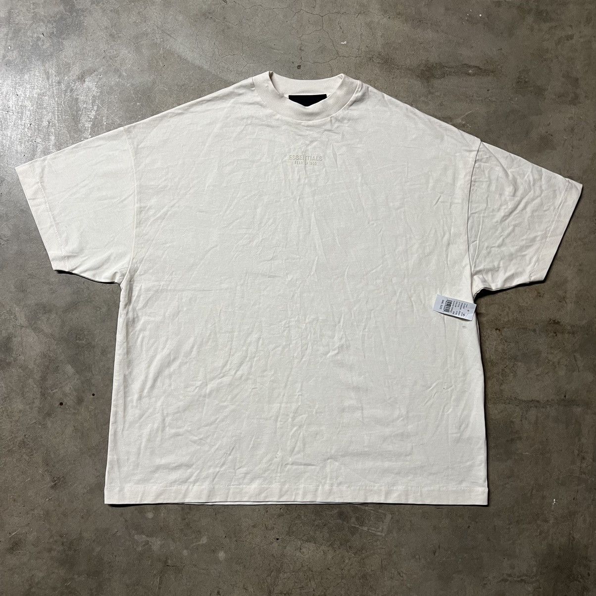 FOG × Fear of God × Pacsun Fear of God FOG Essentials Cream T-Shirt Size US S / EU 44-46 / 1 - 3 Thumbnail