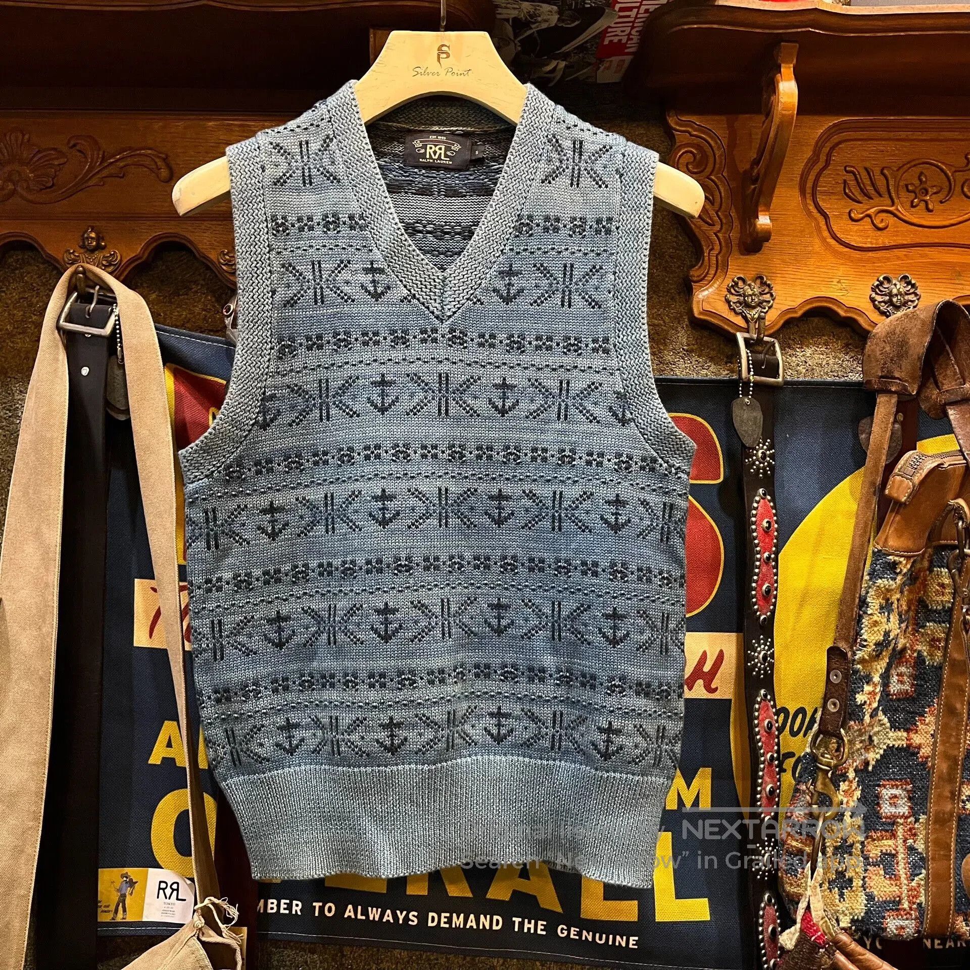 RRL Ralph Lauren RRL Knit Sweater Vest by Ralph Lauren. Size US S / EU 44-46 / 1 - 1 Thumbnail