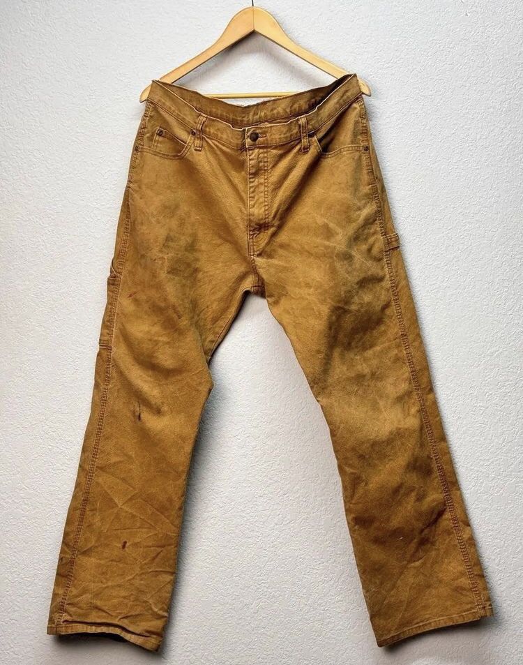 Dickies Vintage Cargo Pants Dickies Double Knee Baggy SK8 Opium Size US 34 / EU 50 - 2 Thumbnail