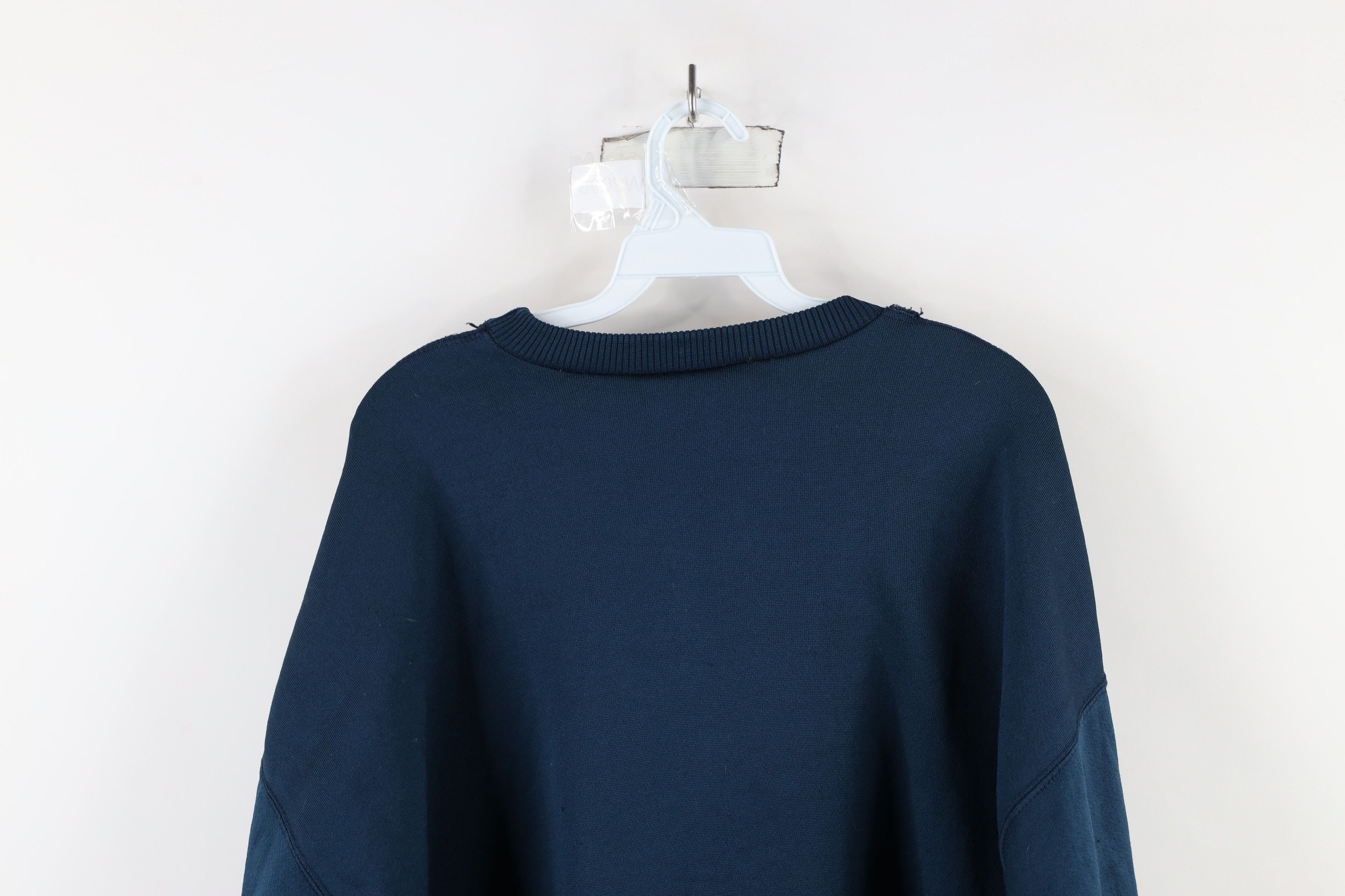 Adidas × Vintage Vintage 90s Adidas Spell Out Box Logo Crewneck Sweatshirt Size US XXL / EU 58 / 5 - 13 Thumbnail