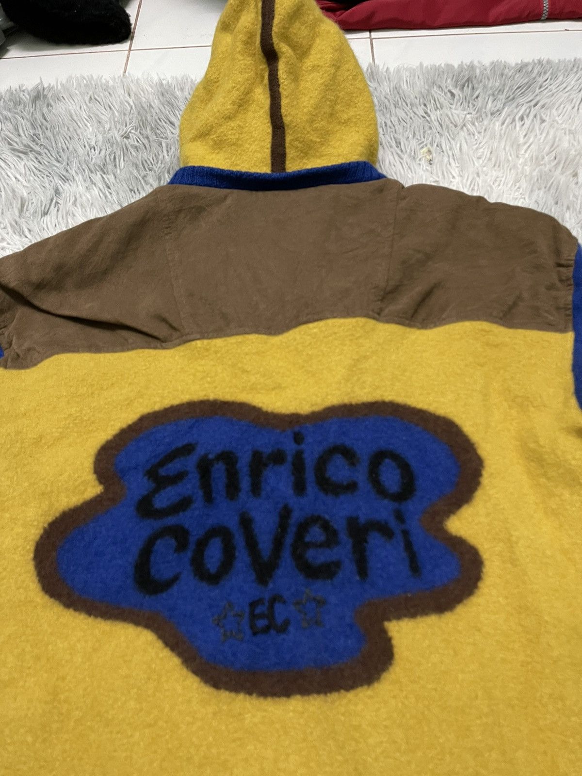Enrico Coveri × Japanese Brand 90s ENRICO COVERI WOOL ZIPPER HOOD JACKET RARE Size US S / EU 44-46 / 1 - 17 Thumbnail