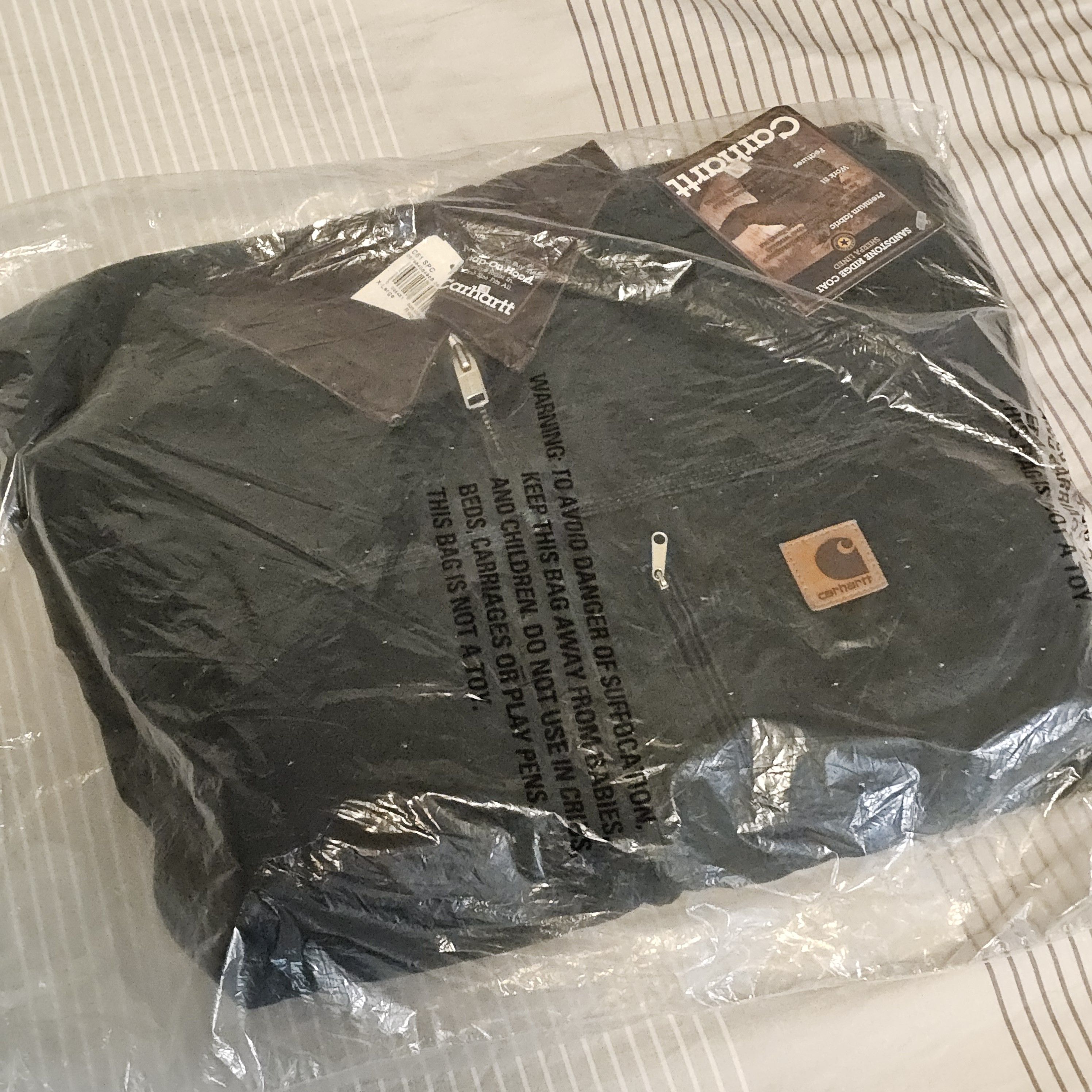 Carhartt vtg NEW Carhartt C61 SPC Sandstone Ridge Coat XL Green Size US XL / EU 56 / 4 - 1 Thumbnail