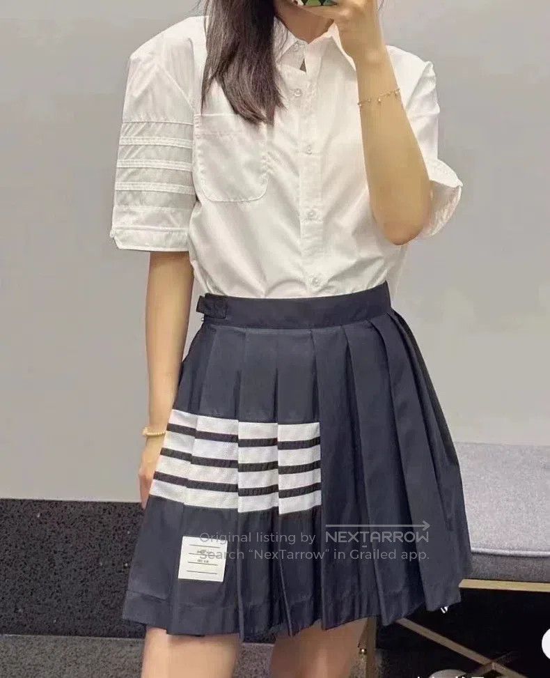 Thom Browne Thom Browne Ultra Classic Pleated Skirt Size 25" / US 0 / IT 36 - 9 Thumbnail