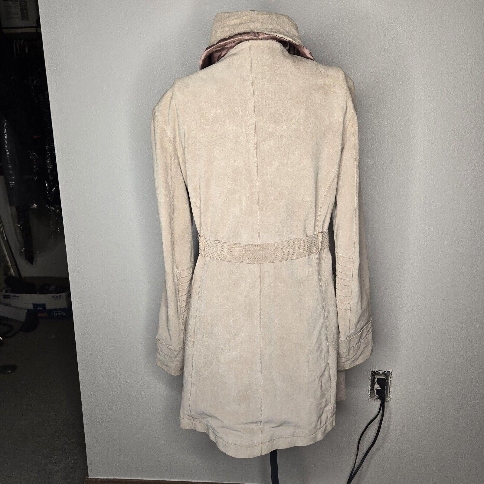 Barneys New York Barneys New York CO-OP Soft Leather Womens Trench Small C1 Size S / US 4 / IT 40 - 9 Thumbnail