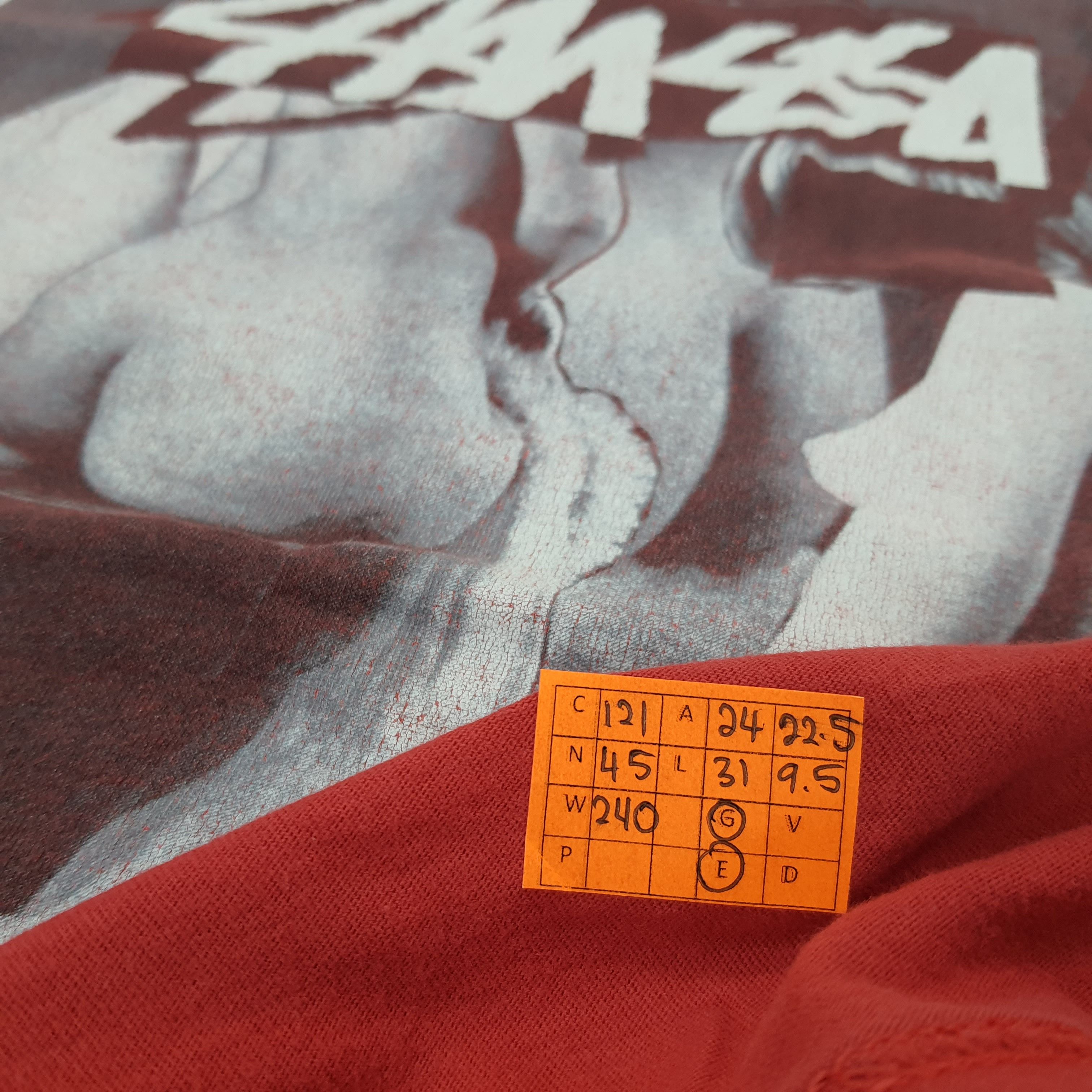 Vintage Stussy Naked Photo Tee T-shirt