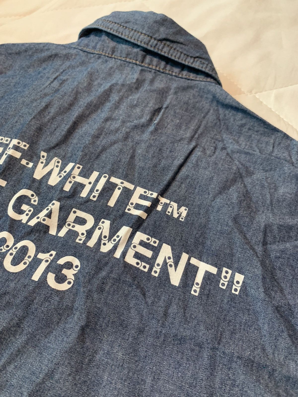 Off-White OFF-WHITE ""STAFF GARMENT"" SHIRT Size US XXS / EU 40 - 10 Thumbnail