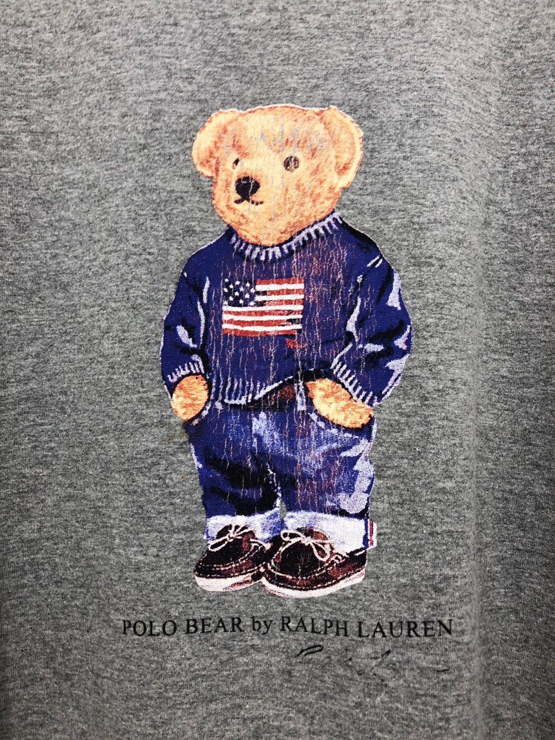 Polo Ralph Lauren × Ralph Lauren × Vintage Vintage Polo Bear Ralph Lauren shirt BN Size US XL / EU 56 / 4 - 3 Thumbnail
