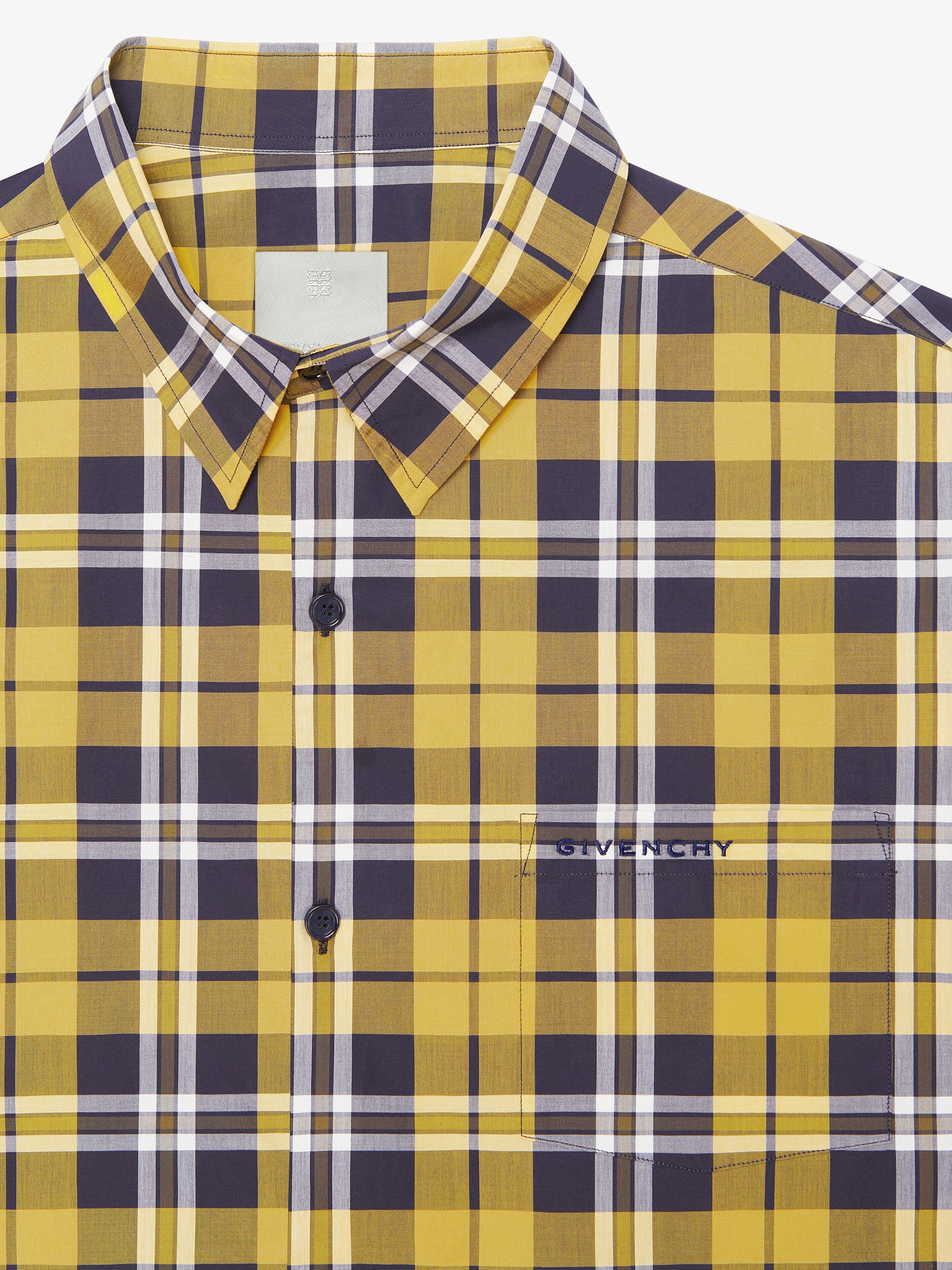 Givenchy o1w1db10325 Smock Long Sleeve Shirt in Dark Yellow Size US XS / EU 42 / 0 - 5 Thumbnail