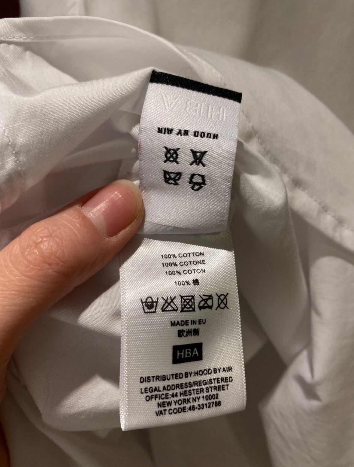 Hood By Air Hood by air shirt Size US S / EU 44-46 / 1 - 5 Thumbnail