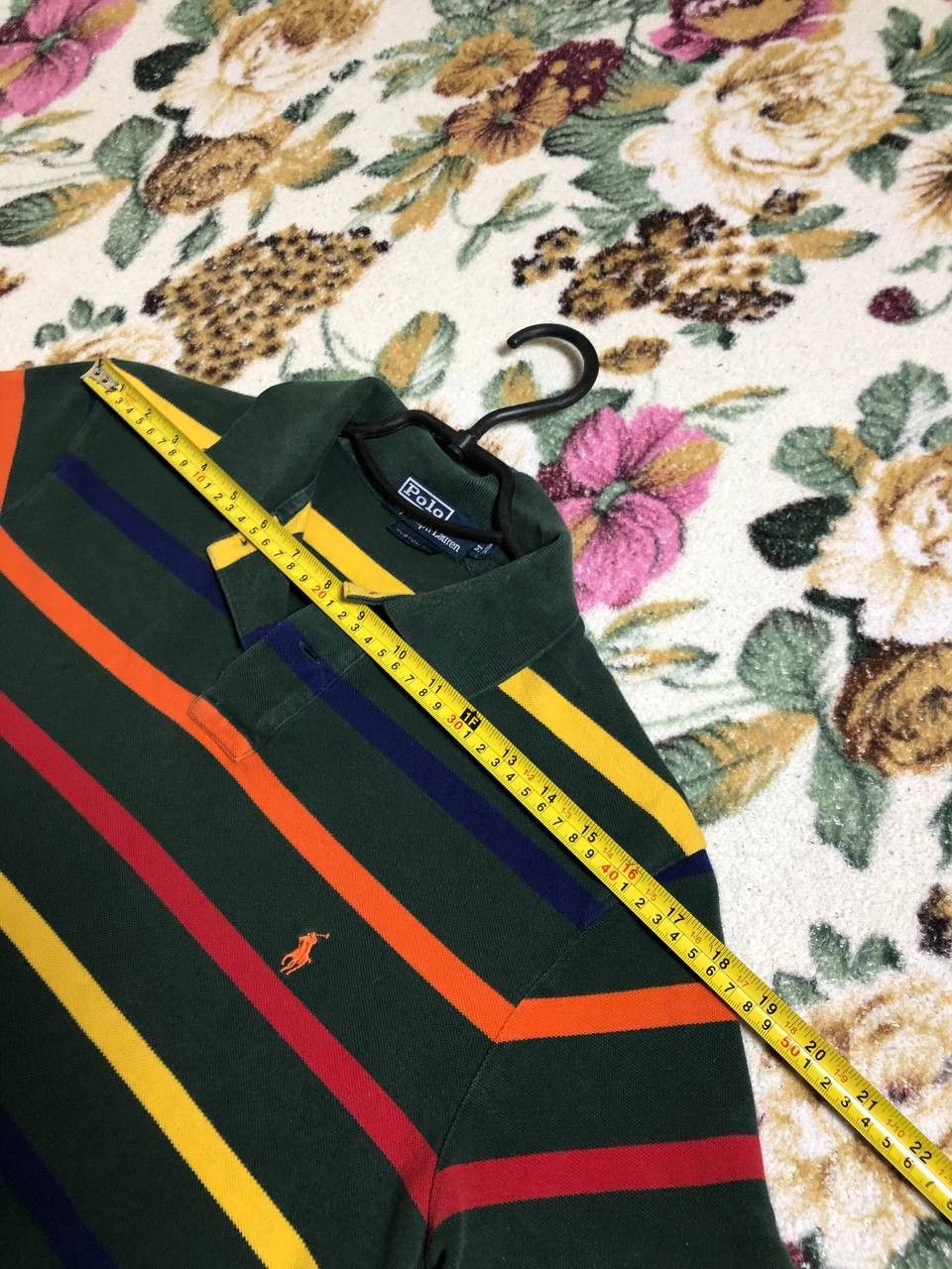 Polo Ralph Lauren Polo Ralph Lauren Striped Rugby Polo Shirt Size US M / EU 48-50 / 2 - 11 Thumbnail