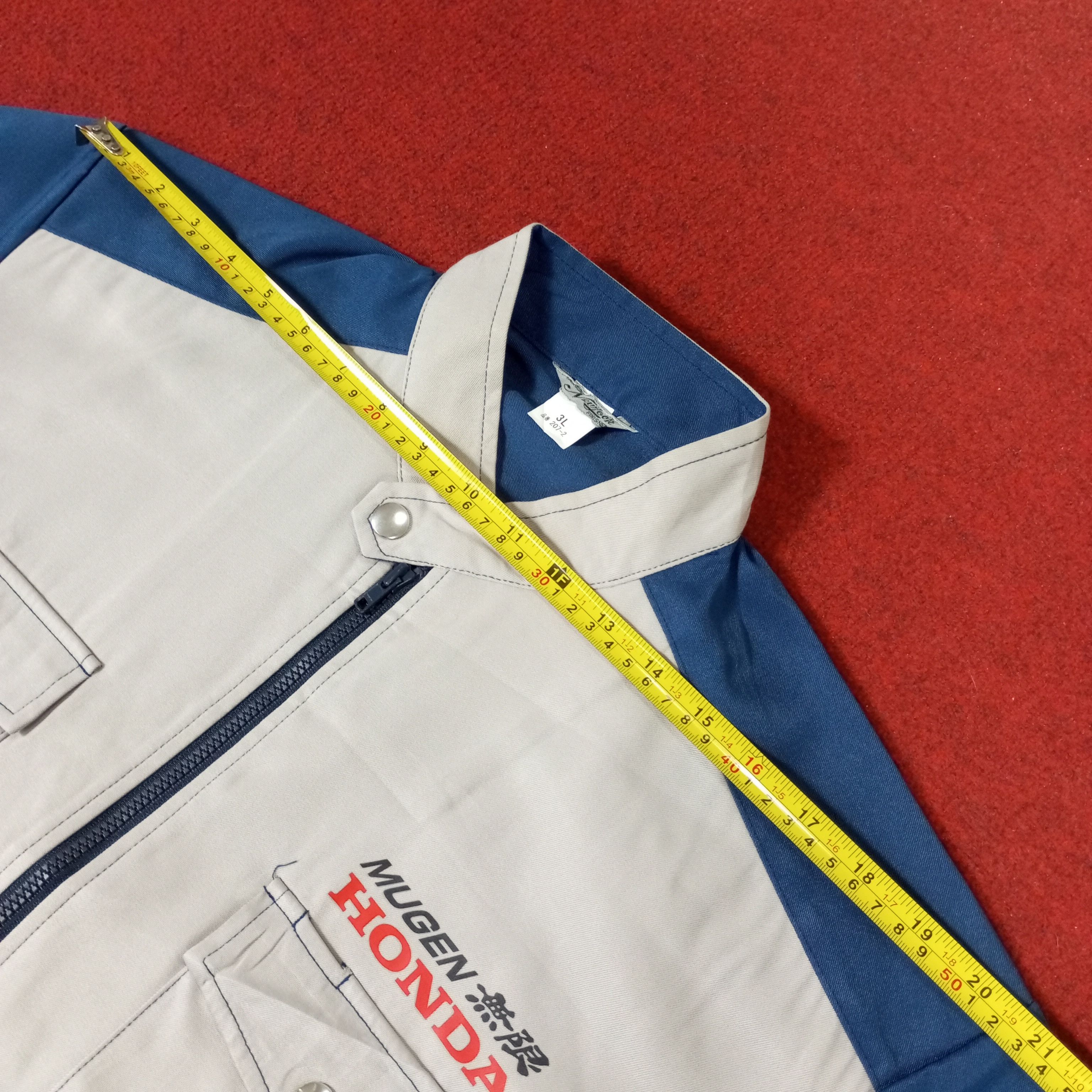 Japanese Brand × Vintage Mugen Honda Japanese Motorsports Custom Art Jacket Size US L / EU 52-54 / 3 - 10 Thumbnail