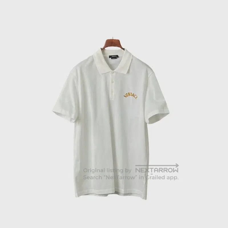 Versace Versace Short Sleeve Logo Polo Shirt . Size US M / EU 48-50 / 2 - 1 Thumbnail