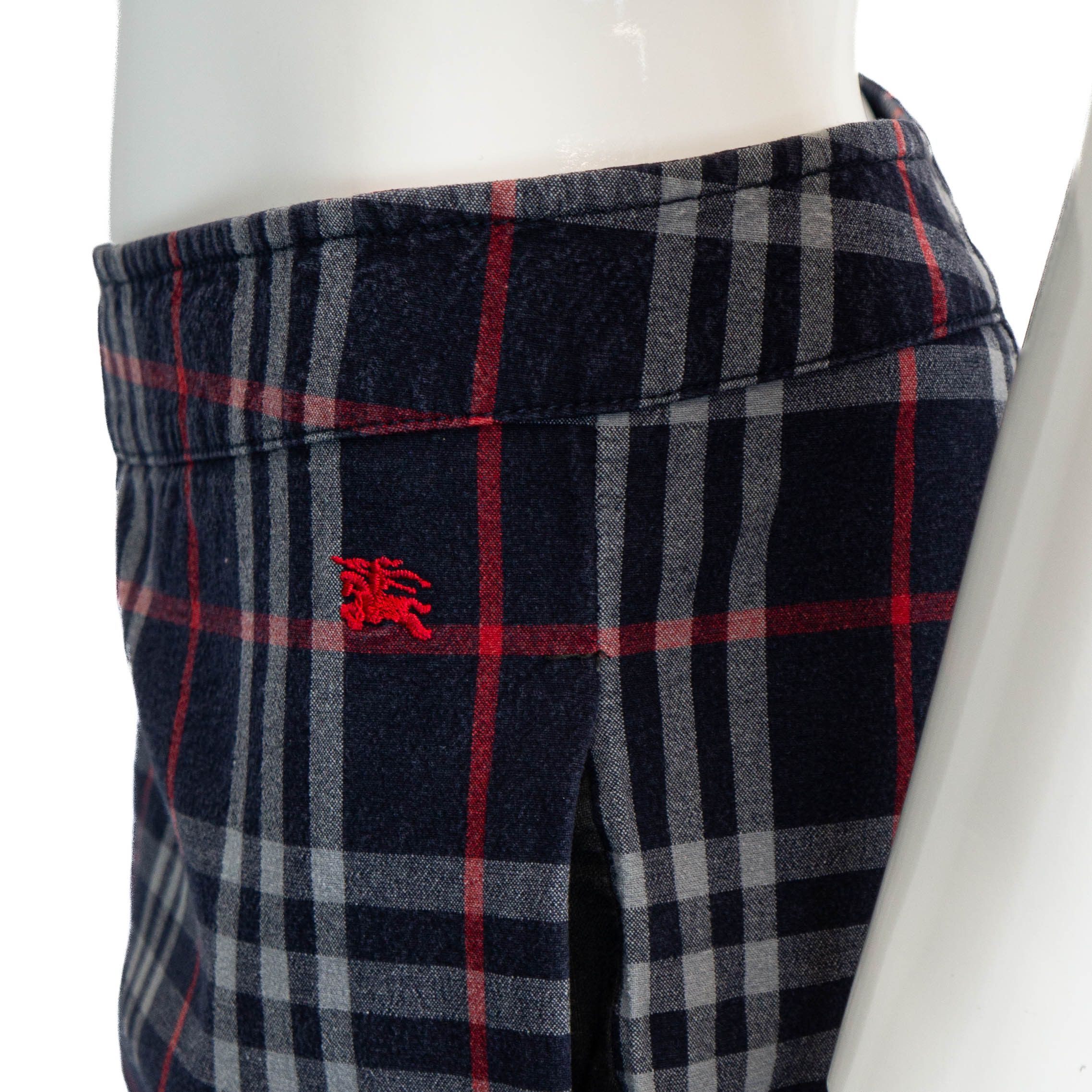 Burberry BURBERRY Check Monogram Pants Black Women Vintage 00s Size 34" / US 12 / IT 48 - 5 Thumbnail