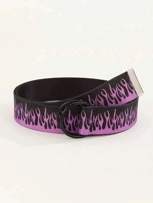 Japanese Brand Purple Flame Belt Size ONE SIZE - 4 Thumbnail