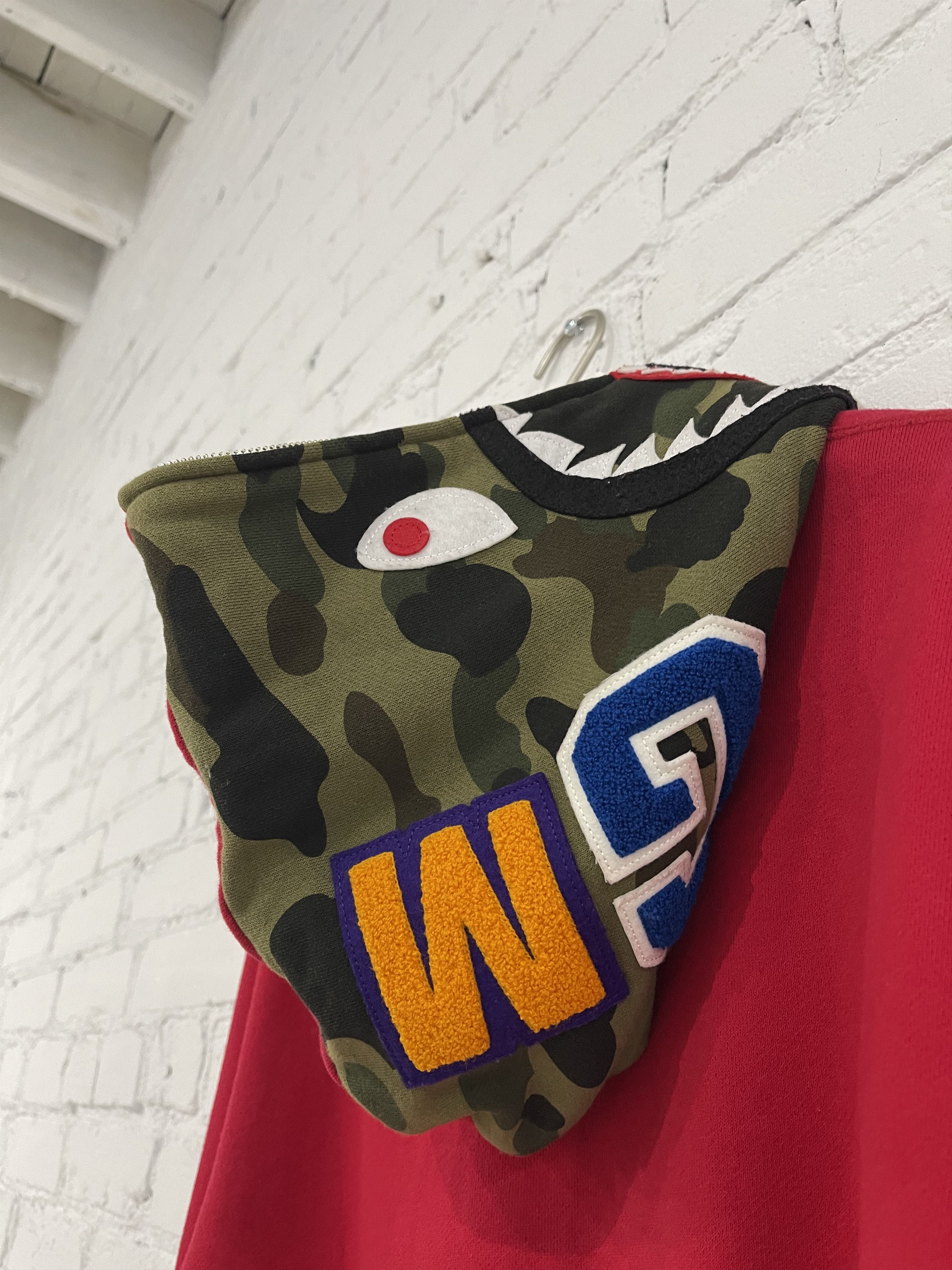 Bape 1st Camo Shark Full Zip Hoodie Size US L / EU 52-54 / 3 - 3 Thumbnail
