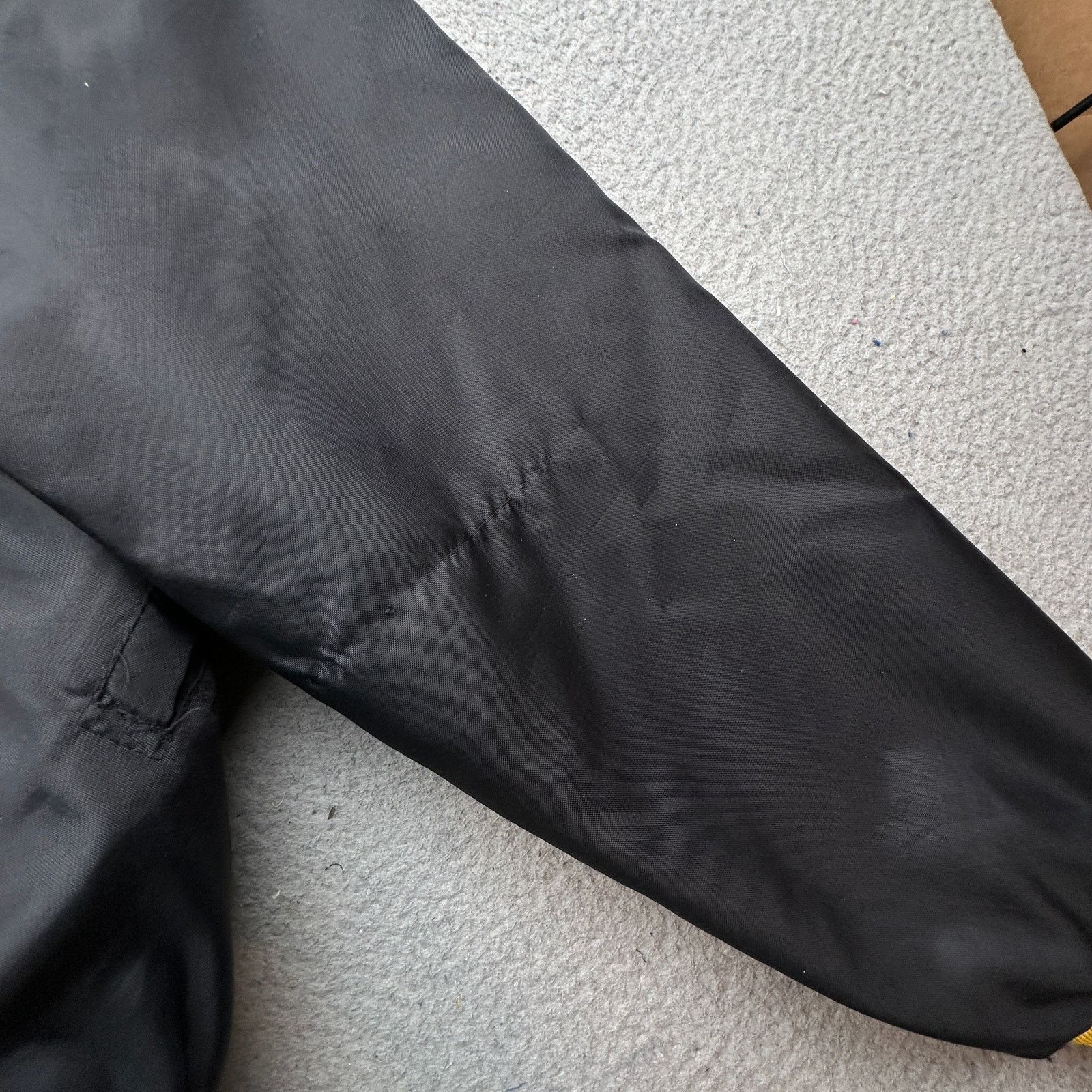Other VTG 1995 NYPD Birdie Nylon Snap Bomber Jacket Medium Black Size US M / EU 48-50 / 2 - 8 Thumbnail