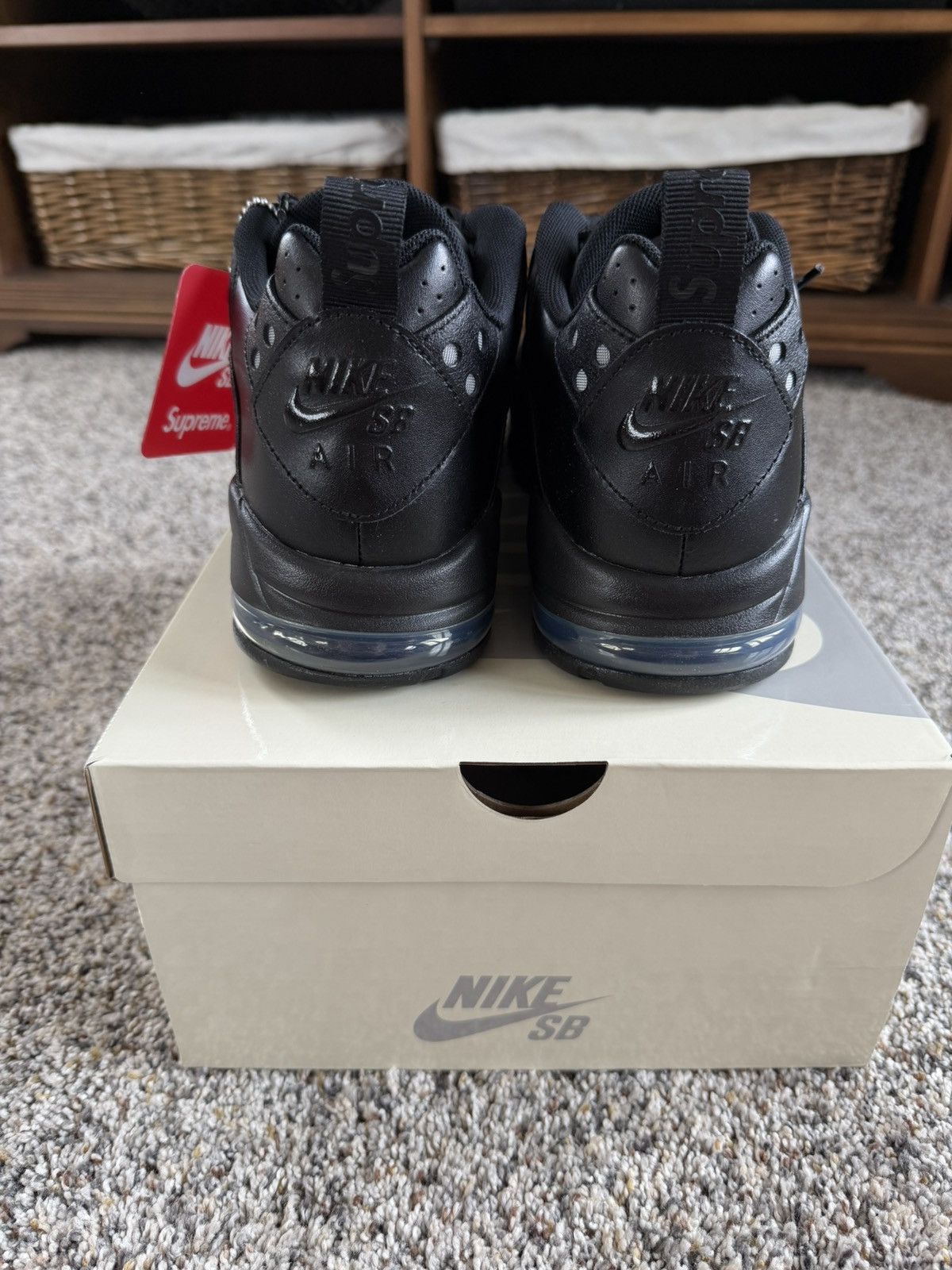 Supreme Nike SB Air Max 2 CB 94 Low Black