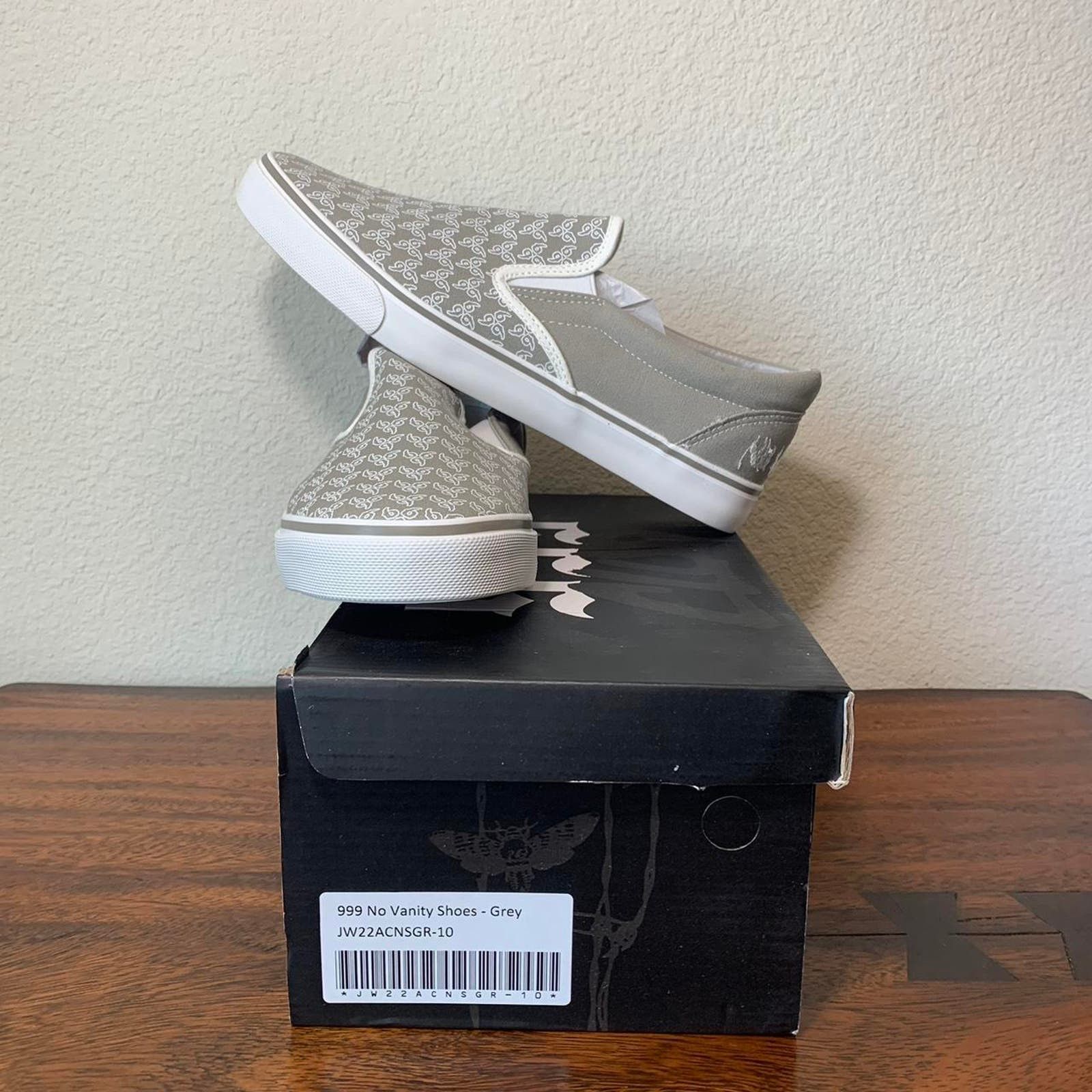 image of 999 X Juice Wrld Loafers () Grey - Size 10, Men's