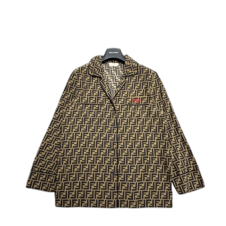 Fendi Fendi Silk Pajama Jacket Coat Size US M / EU 48-50 / 2 - 1 Thumbnail