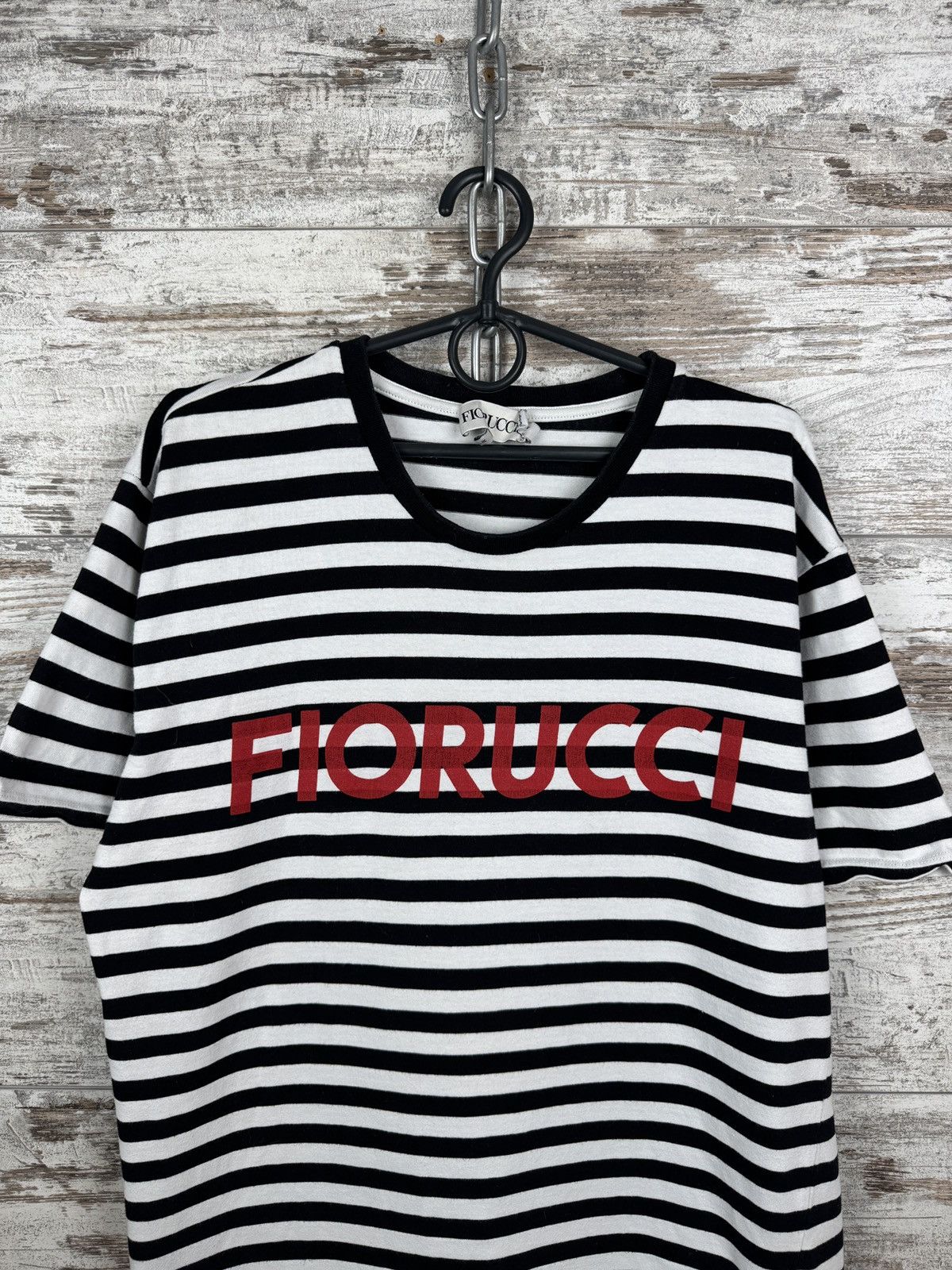 Fiorucci Women’s Fiorucci Striped t-shirt luxury tee size S Size S / US 4 / IT 40 - 2 Thumbnail
