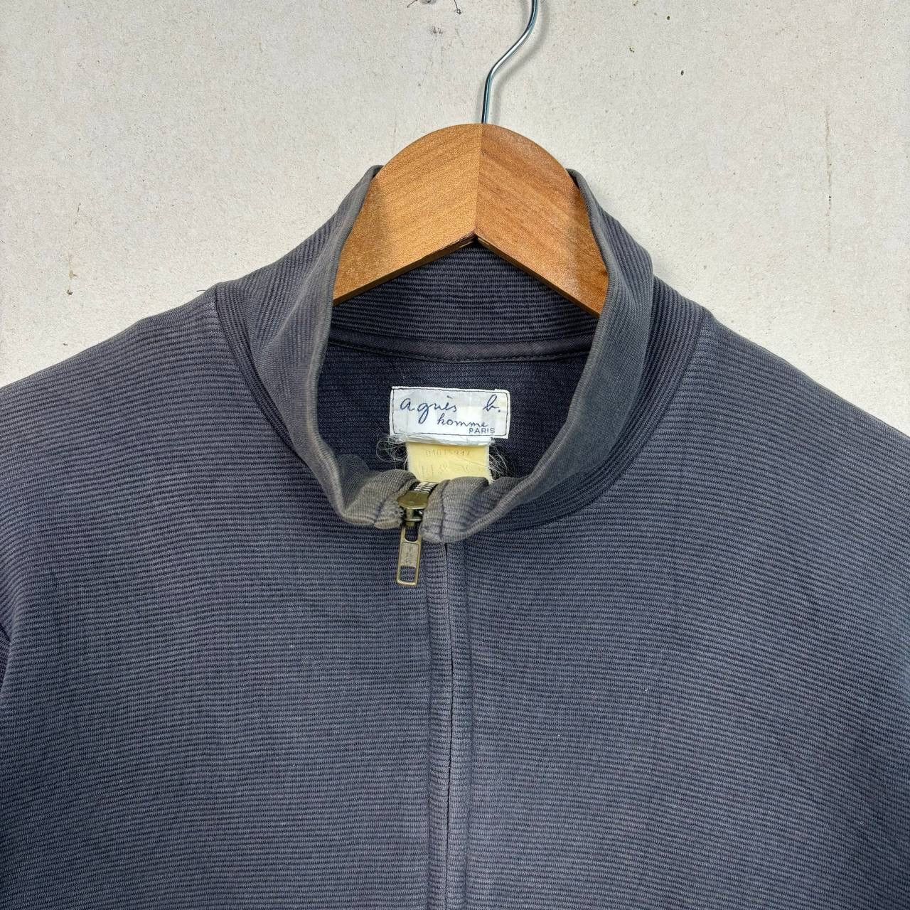 agnes b. Agnes B Full Zipper Sweater Light Jacket Grey Size US S / EU 44-46 / 1 - 5 Thumbnail