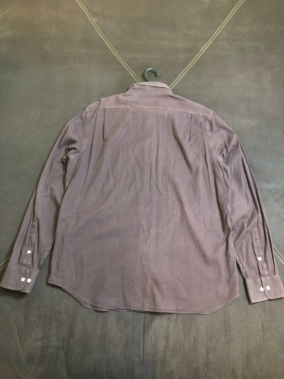 Polo Ralph Lauren Lauren Ralph Lauren Brown Military Utility Button Down Shirt Size US XL / EU 56 / 4 - 16 Thumbnail