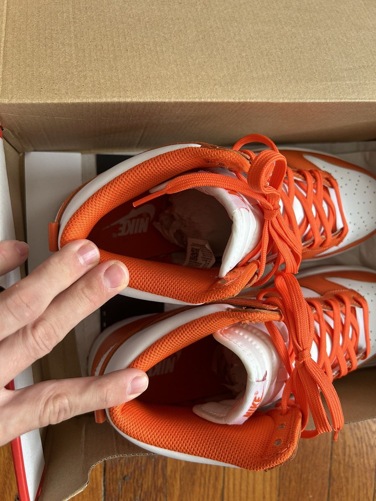 Nike Nike dunk high Syracuse Size US 10 / EU 43 - 8 Thumbnail