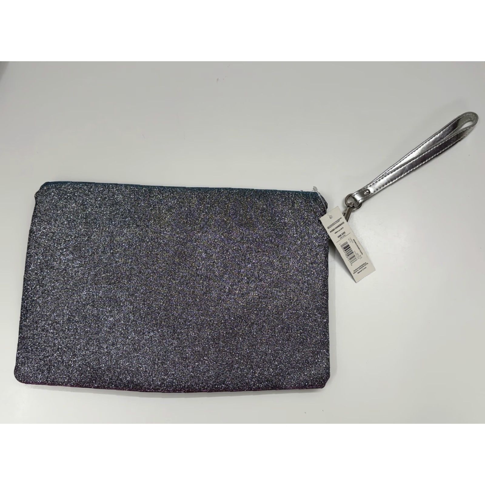 Vintage No Boundaries Purse Womens Small Purple Blue Shimmery Wristlet Snap Double Gusset NWTs Size ONE SIZE - 7 Thumbnail