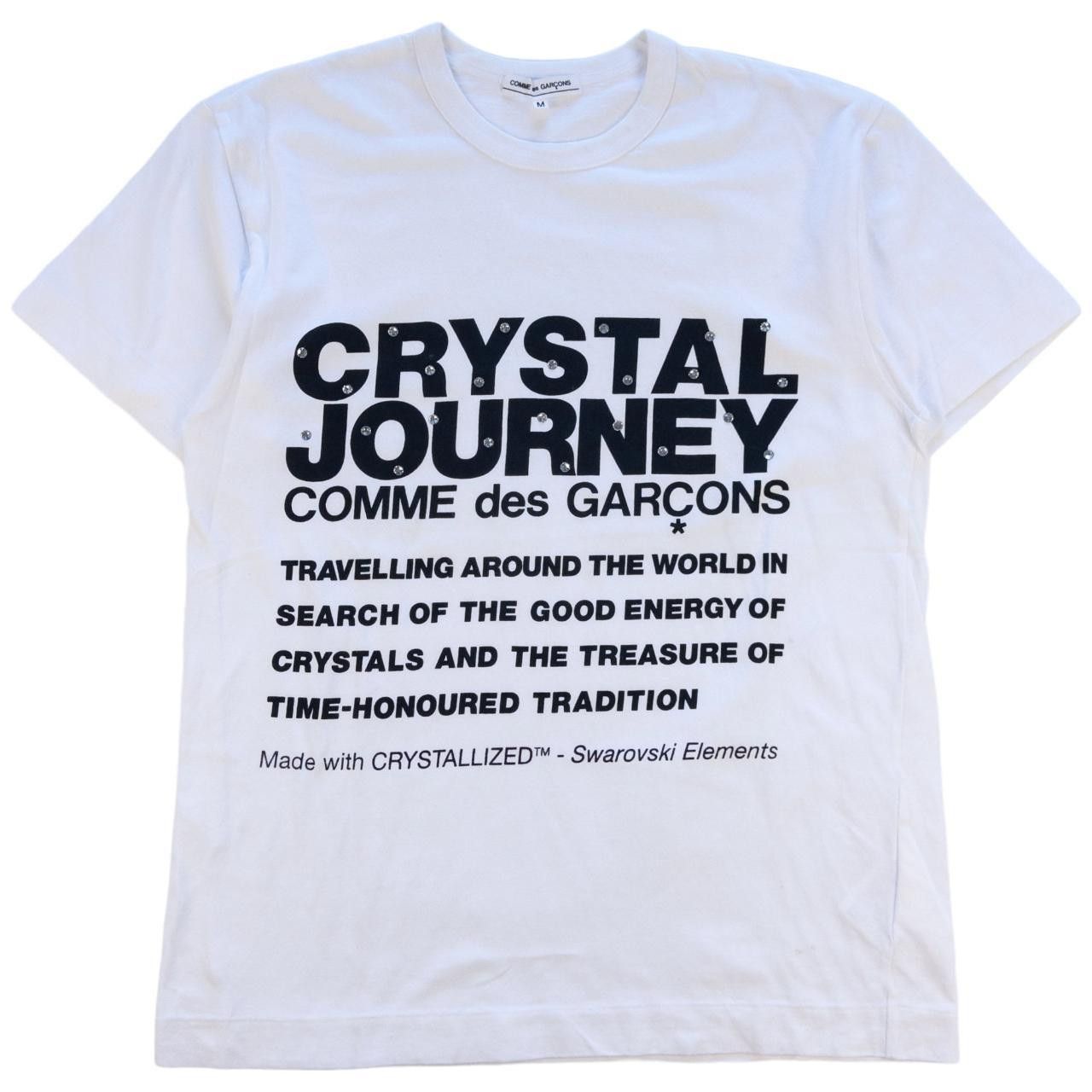 Comme des Garcons Vintage Comme Des Garcons X Swarovski T Shirt Size S Size US S / EU 44-46 / 1 - 1 Thumbnail