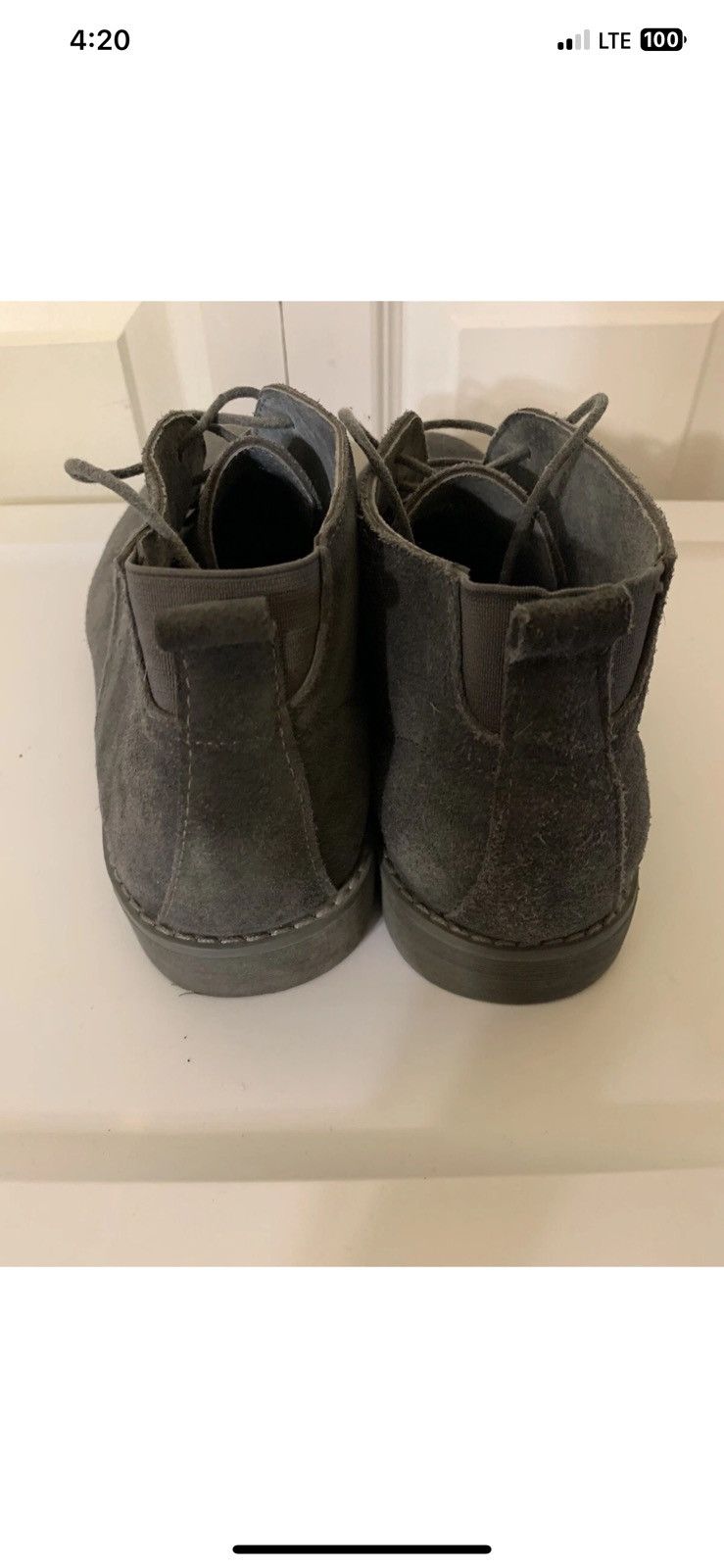 Other Bruno Marc mens sz 10.5 gray chukka boots Size US 10.5 / EU 43-44 - 9 Thumbnail