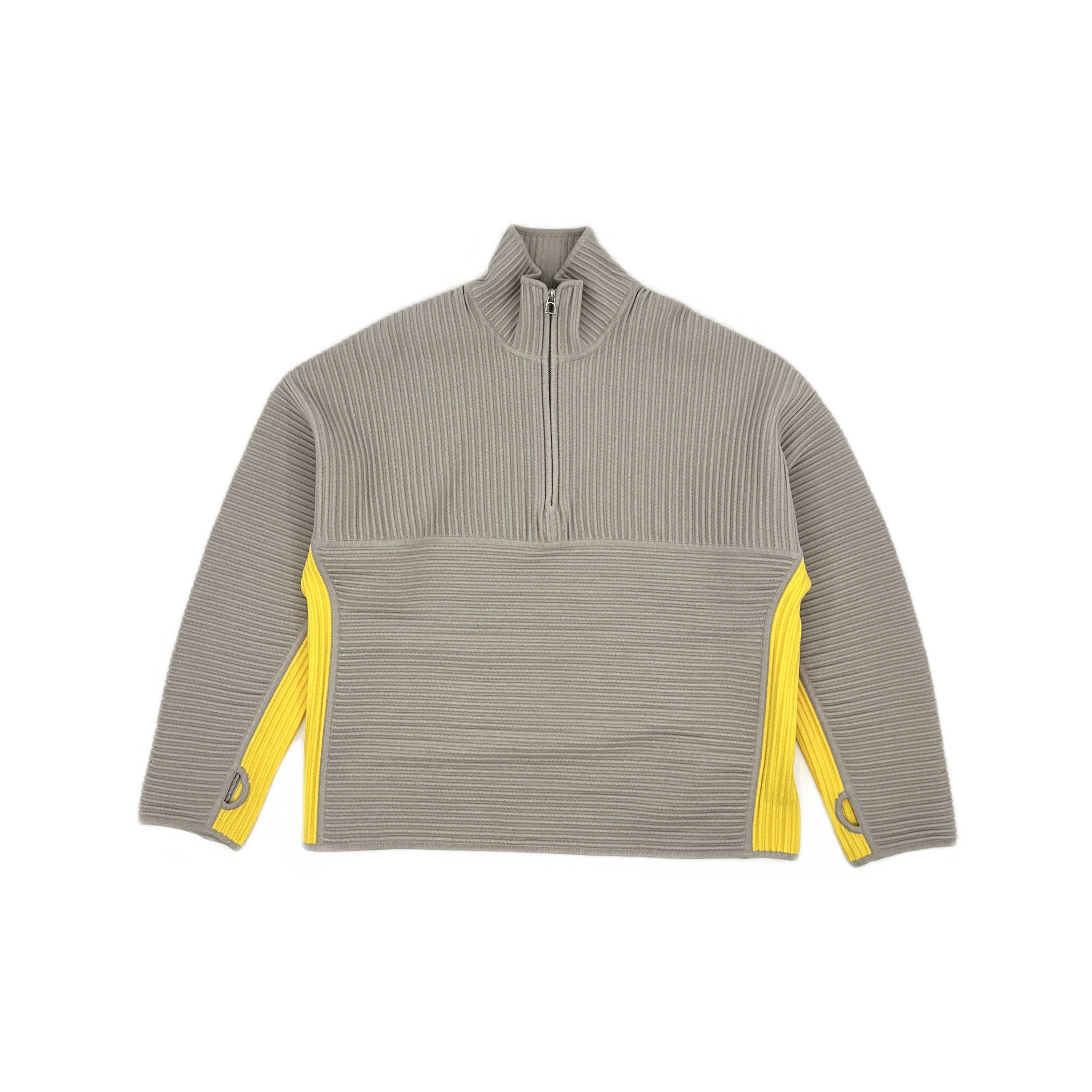 Hermes Hermès Sellier Half-Zip Knit Sweater Size M Size M / US 6-8 / IT 42-44 - 1 Thumbnail