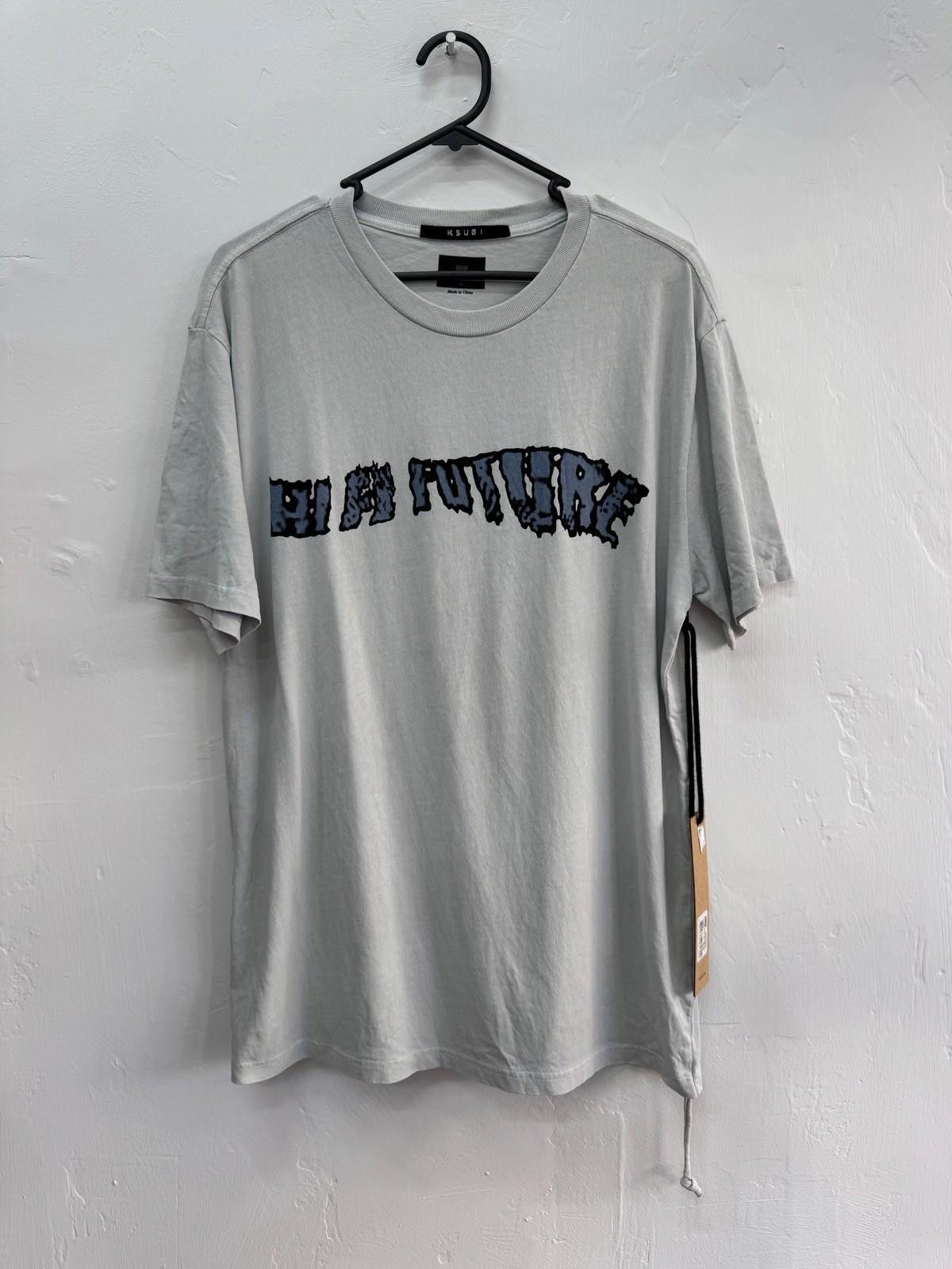 Ksubi new ksubi tee t-shirt mens future kash hi fi sky blue medium Size US M / EU 48-50 / 2 - 1 Thumbnail