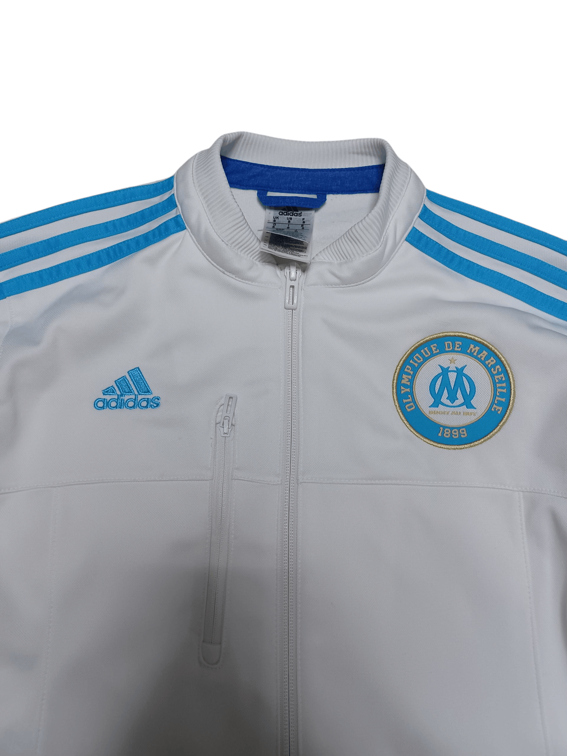 Adidas OLYMPIQUE MARSEILLE ADIDAS VINTAGE 2015 BOMBER JACKET Size US S / EU 44-46 / 1 - 2 Thumbnail