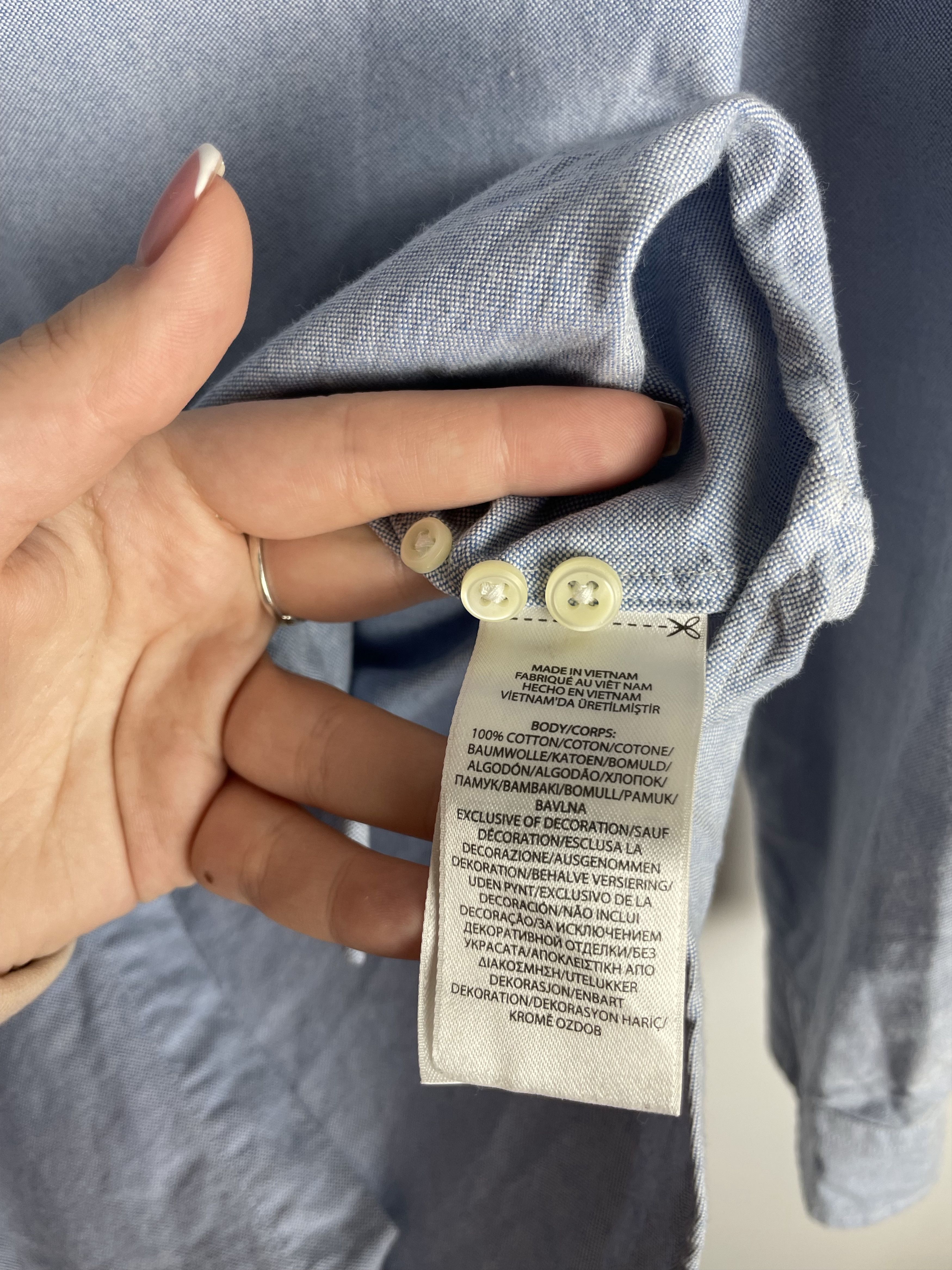 Polo Ralph Lauren × Vintage Polo Ralph Lauren Vintage Mens Shirt Size US M / EU 48-50 / 2 - 7 Thumbnail
