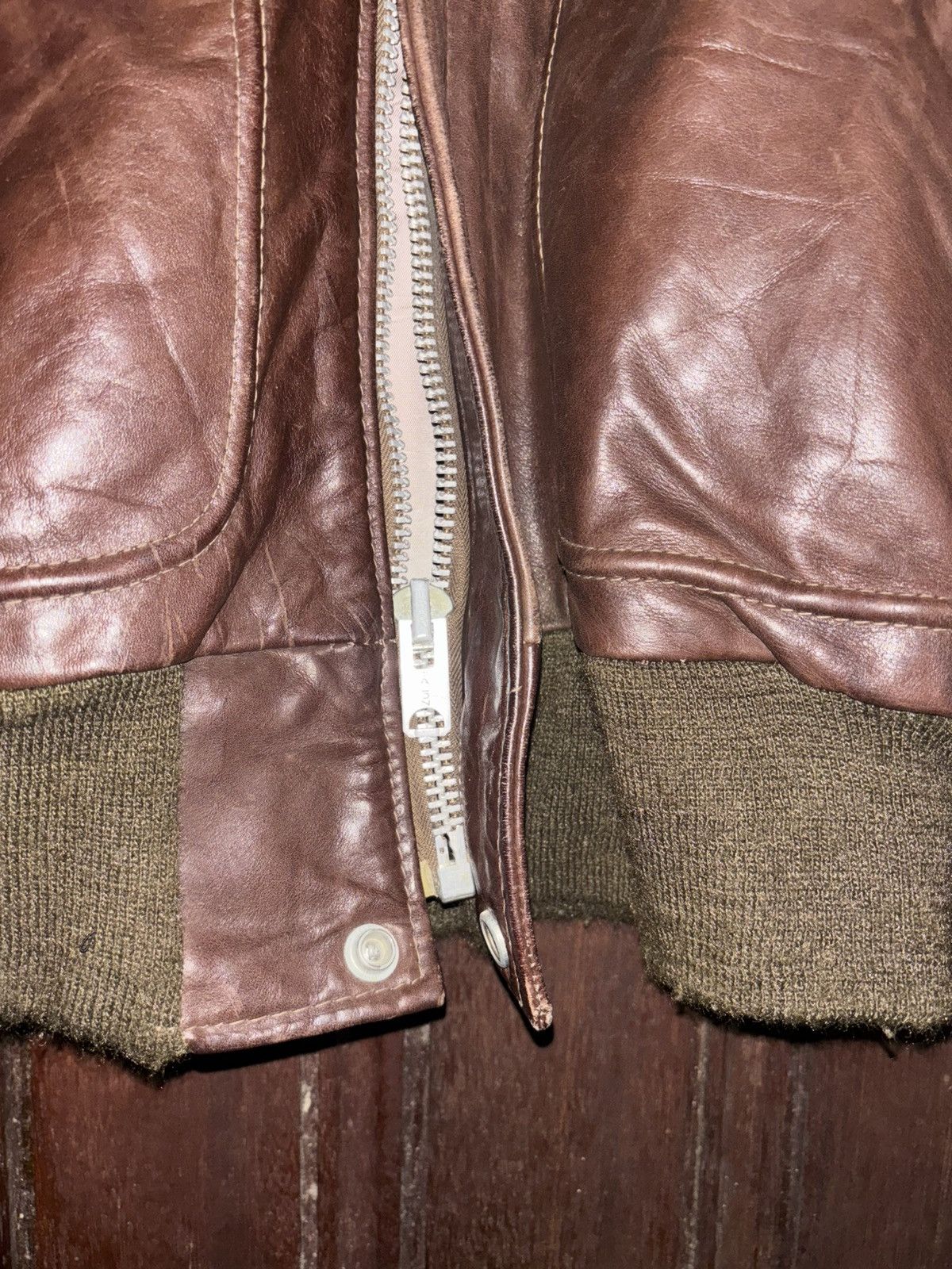 Schott Vintage Schott a2 leather jacket Size US XS / EU 42 / 0 - 4 Thumbnail