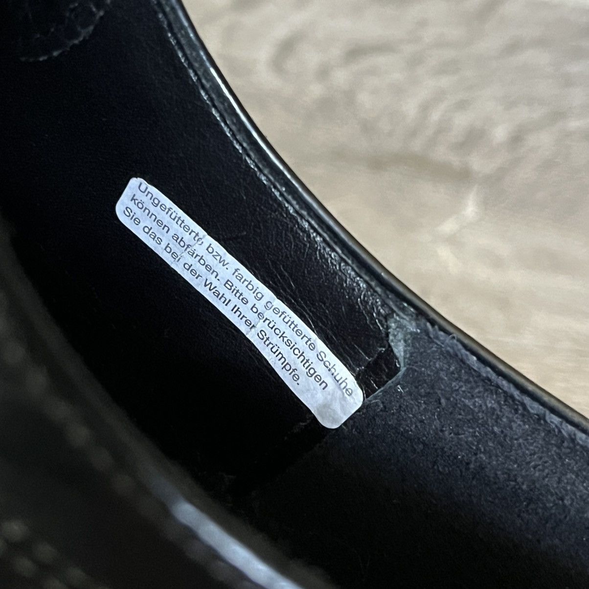 Designer × LLOYD × Vintage Vintage Larson by Lloyd Wing Tip Black Leather Loafers Shoes Size US 10.5 / EU 43-44 - 10 Thumbnail