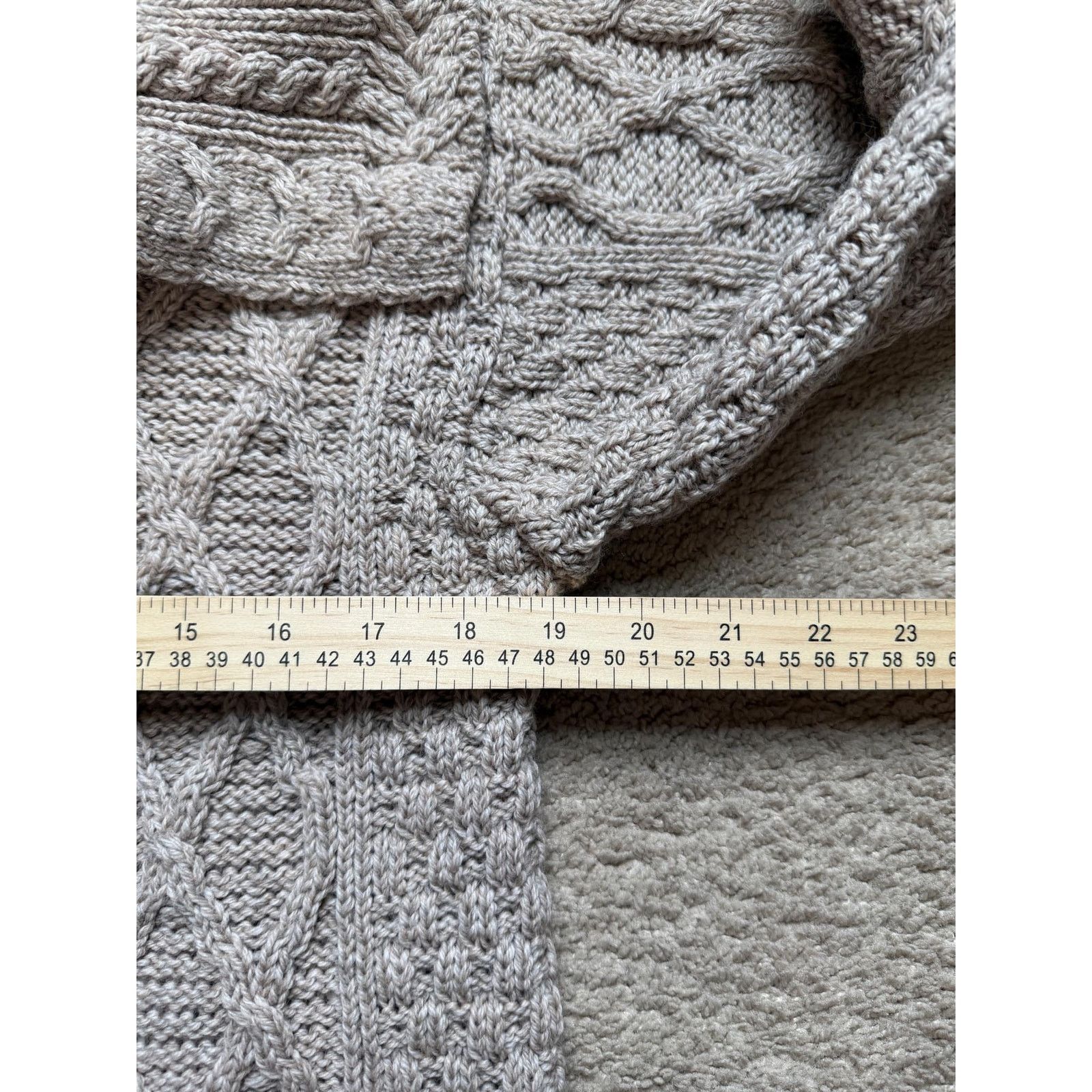 Carraig Donn Carraig Donn Made in Ireland Knit 100% Merino Wool Sweater Size M / US 6-8 / IT 42-44 - 7 Thumbnail